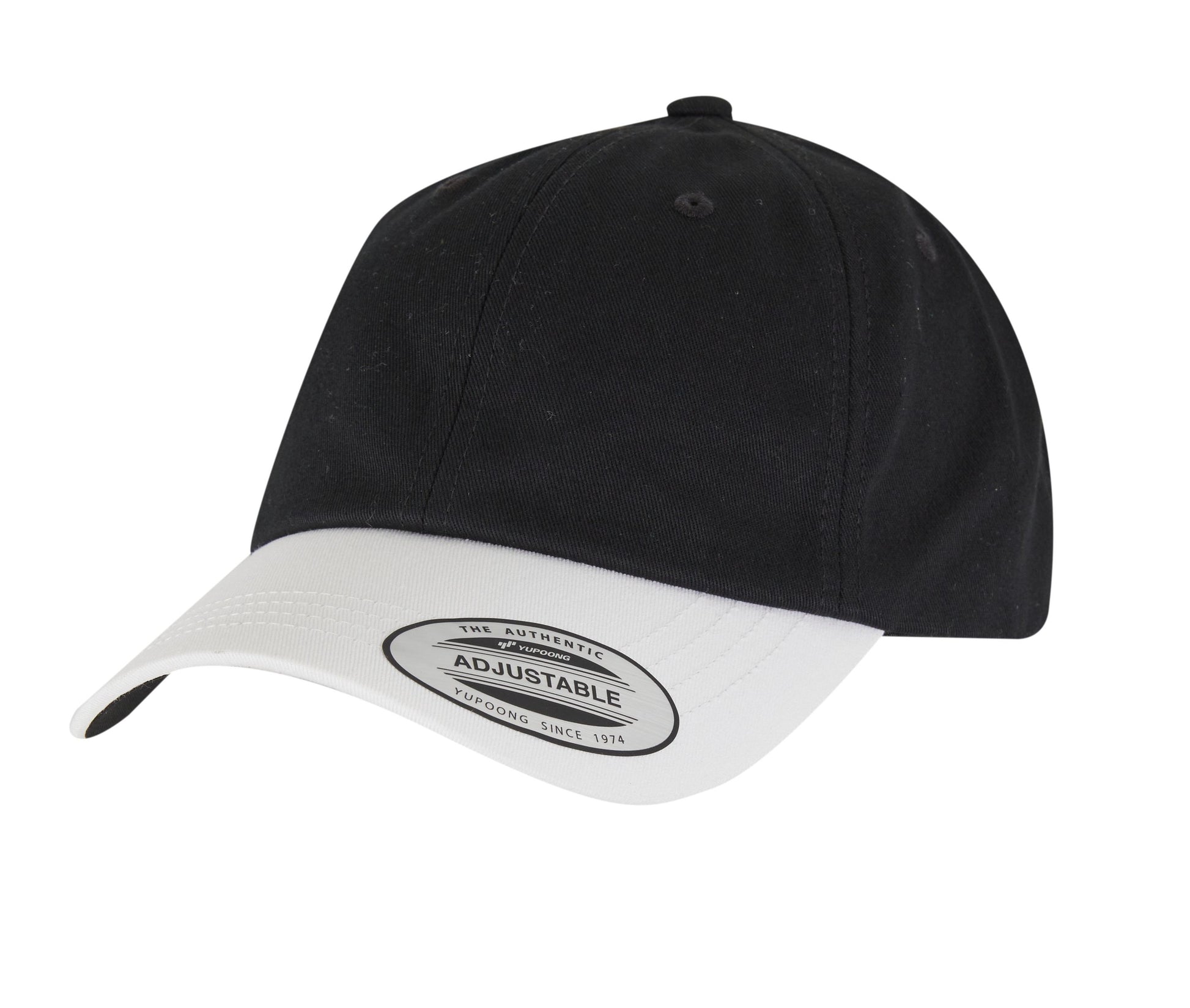 Casquette Basse Bicolore - Black / White