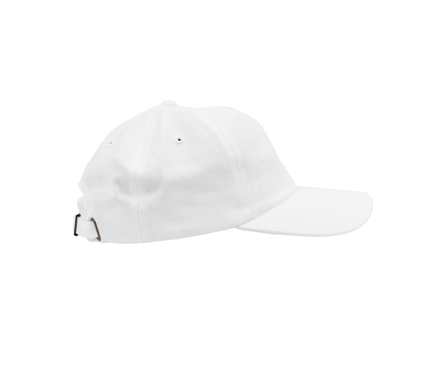 Casquette 6 Pans Dad Cap - White