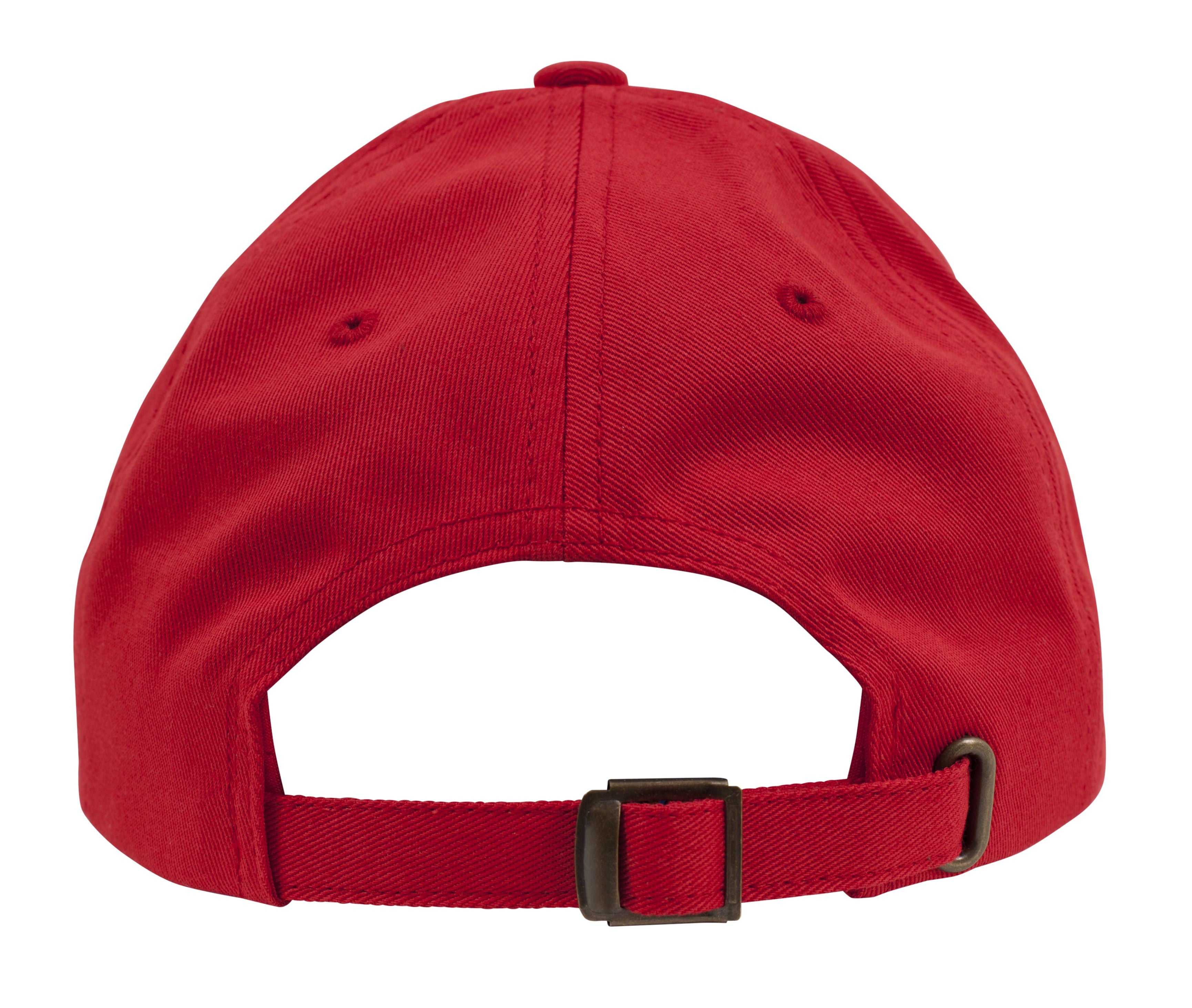 Casquette 6 Pans Dad Cap - Red