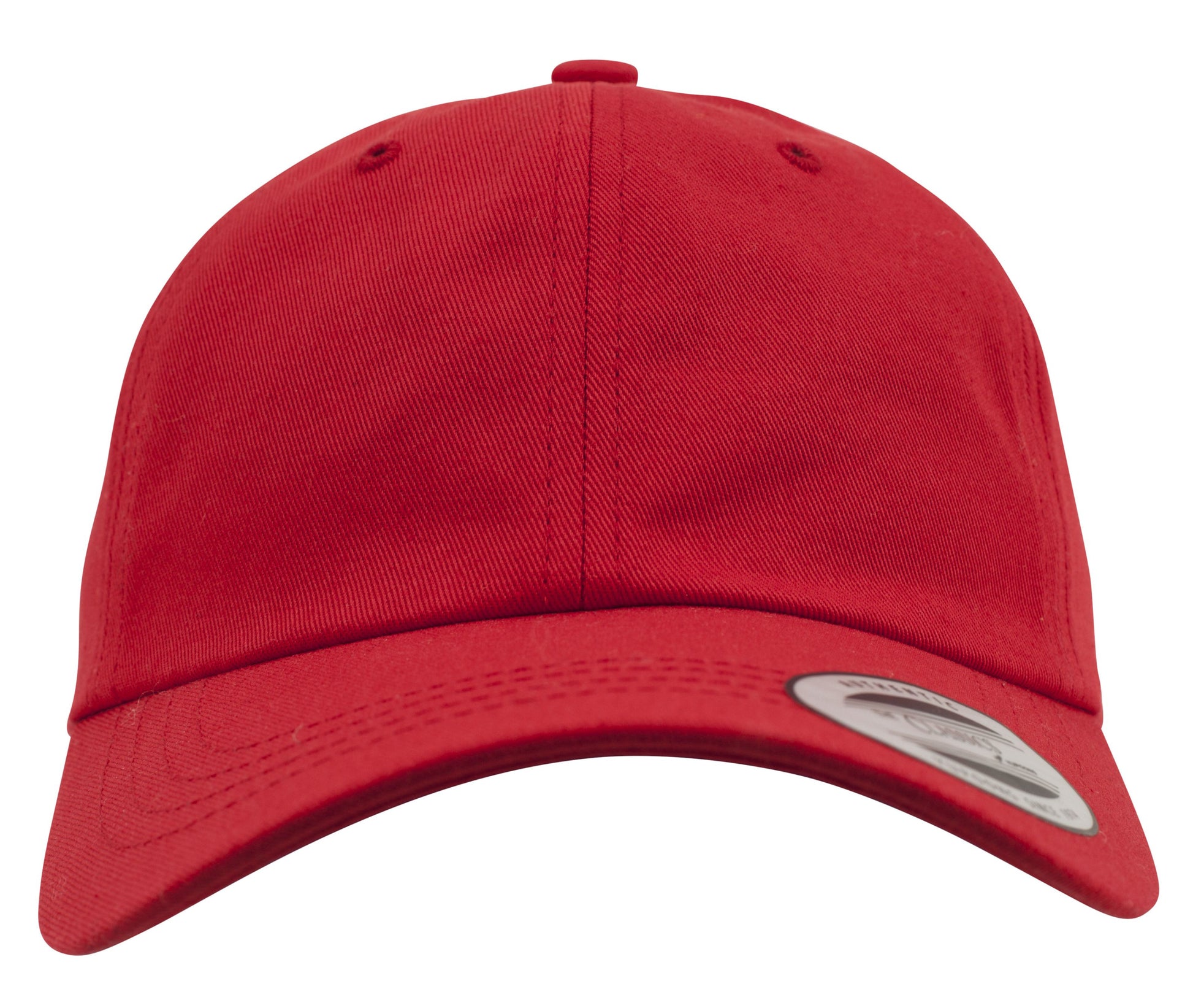 Casquette 6 Pans Dad Cap - Red