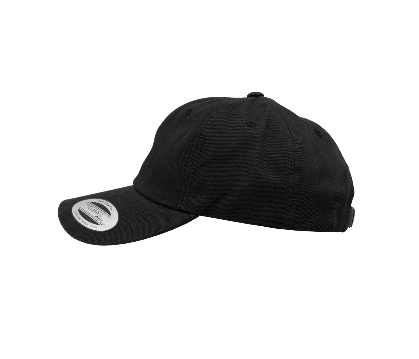 Casquette 6 Pans Dad Cap - Black