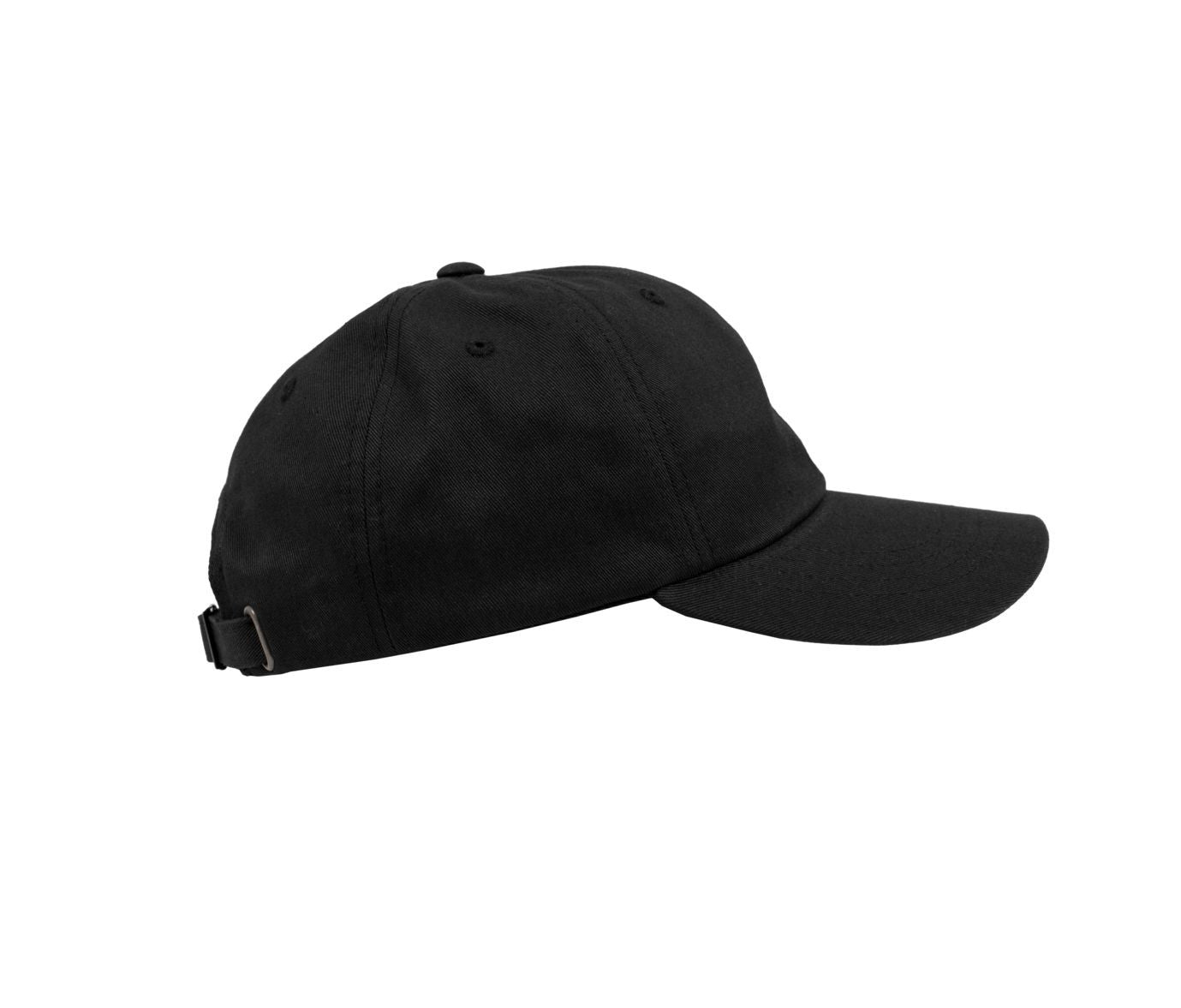 Casquette 6 Pans Dad Cap - Black