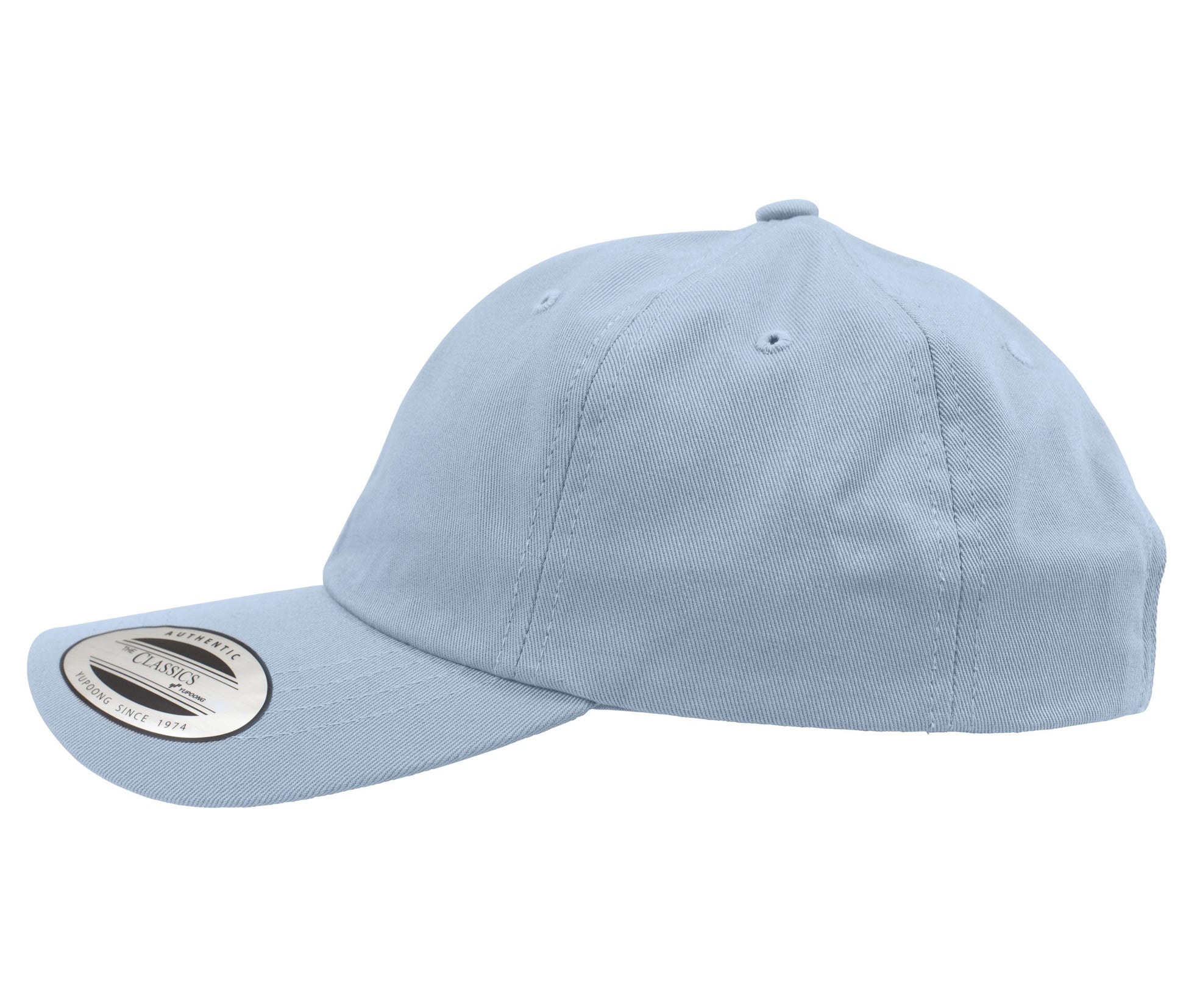 Casquette 6 Pans Dad Cap - Light Blue