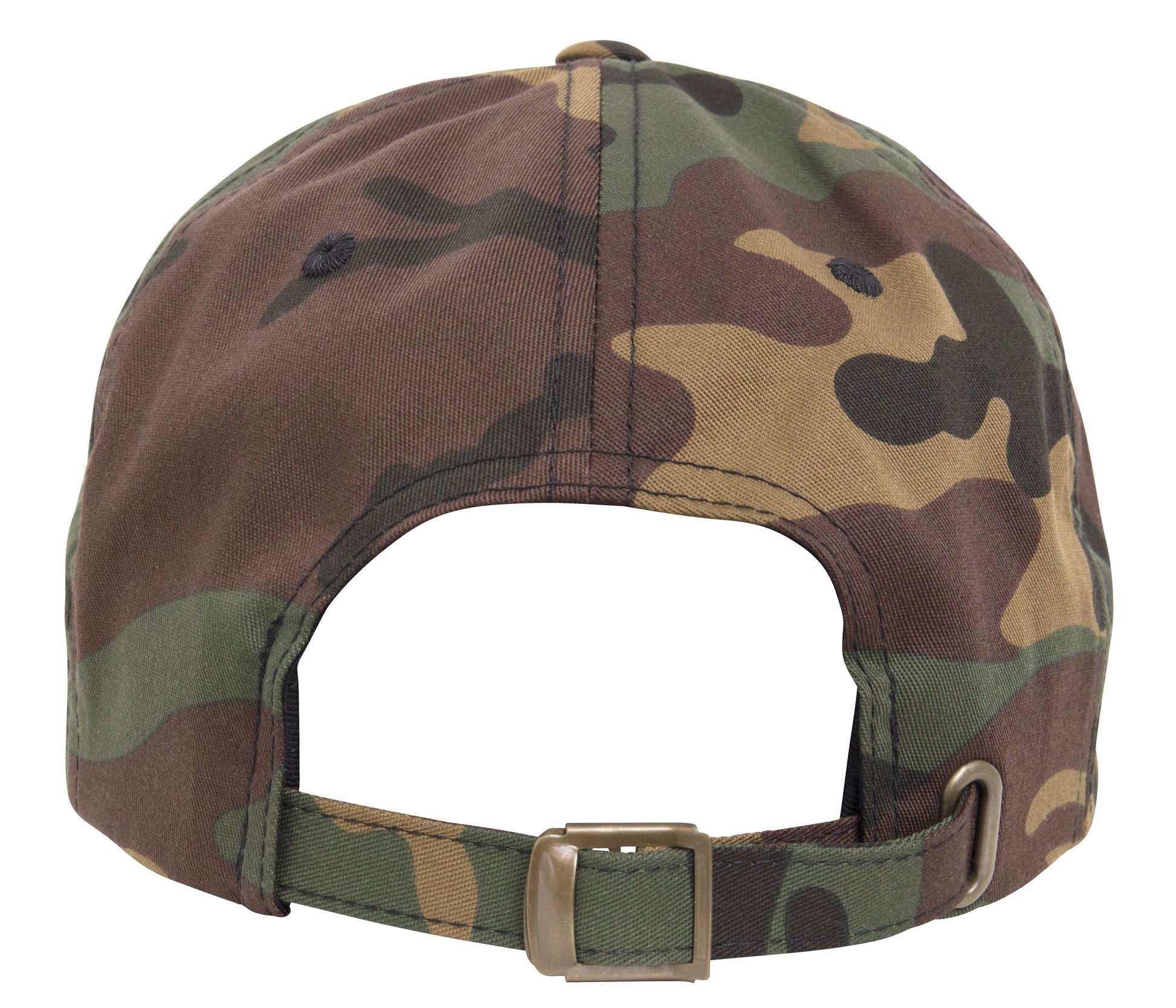 Casquette 6 Pans Dad Cap - Green Camo