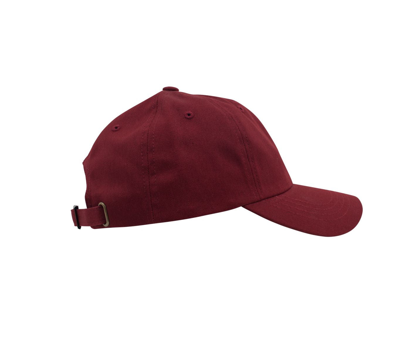 Casquette 6 Pans Dad Cap - Maroon