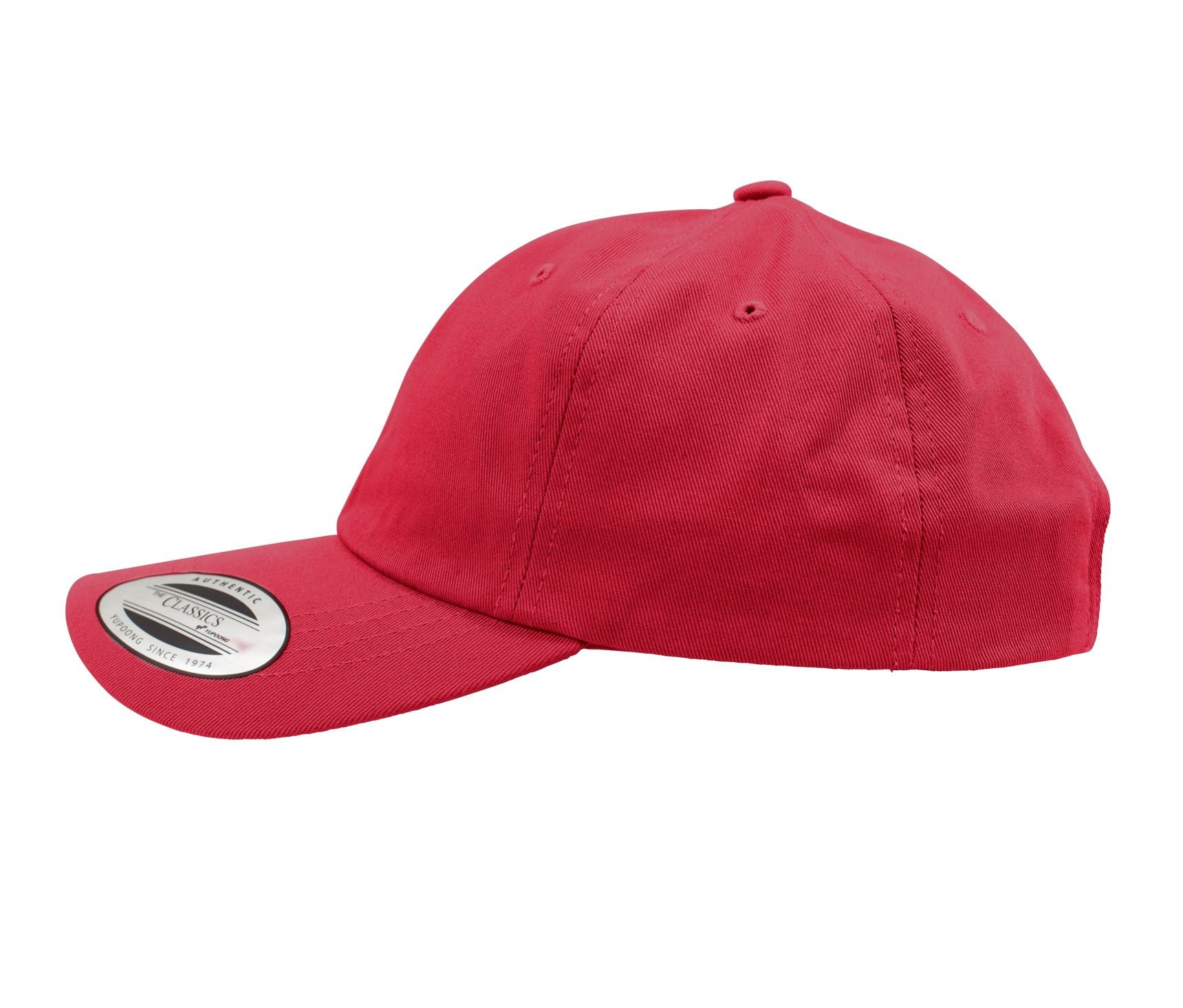 Casquette 6 Pans Dad Cap - Cranberry