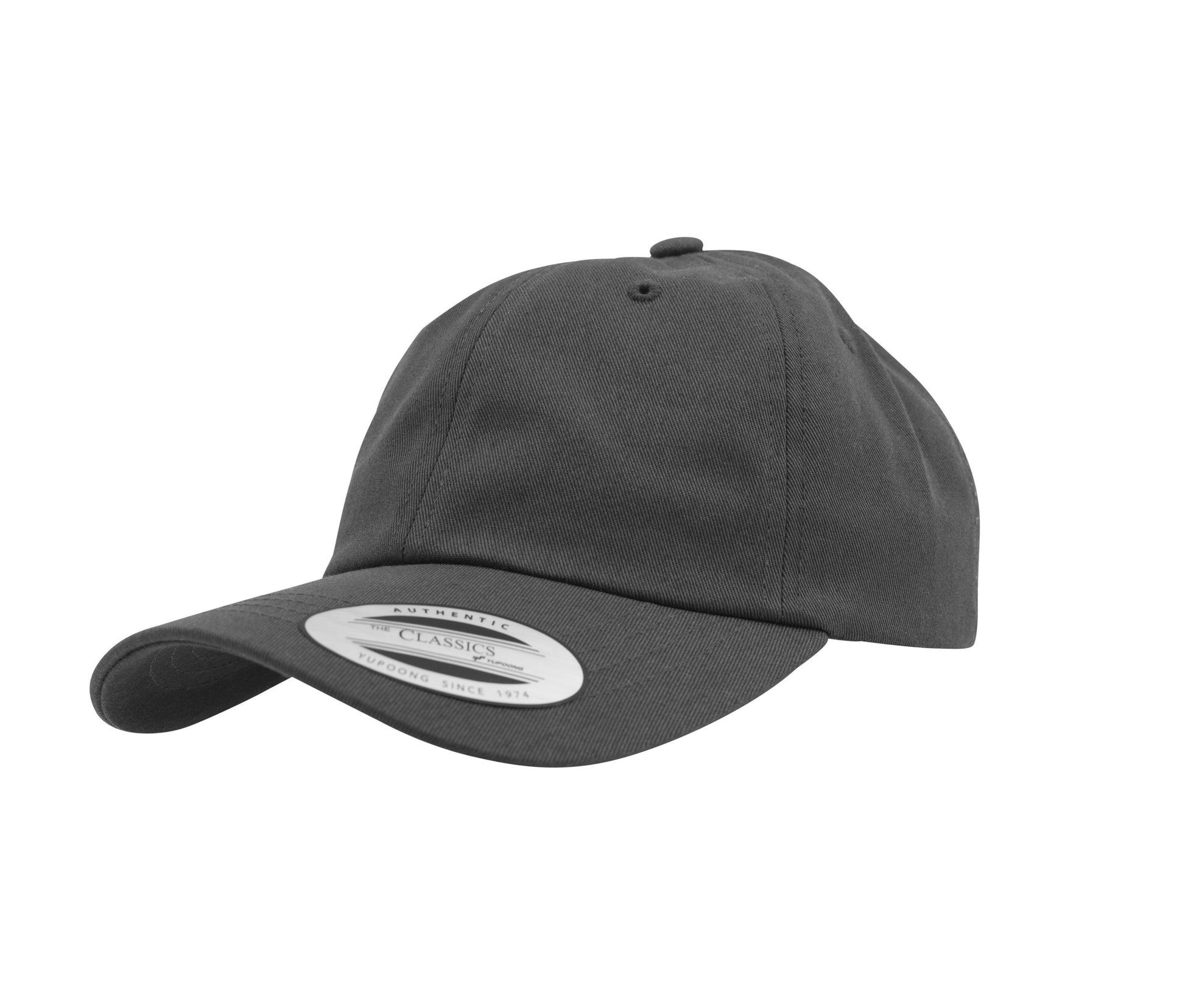 Casquette 6 Pans Dad Cap - Dark Grey