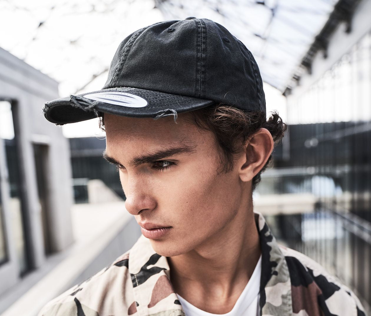Casquette vieillie
