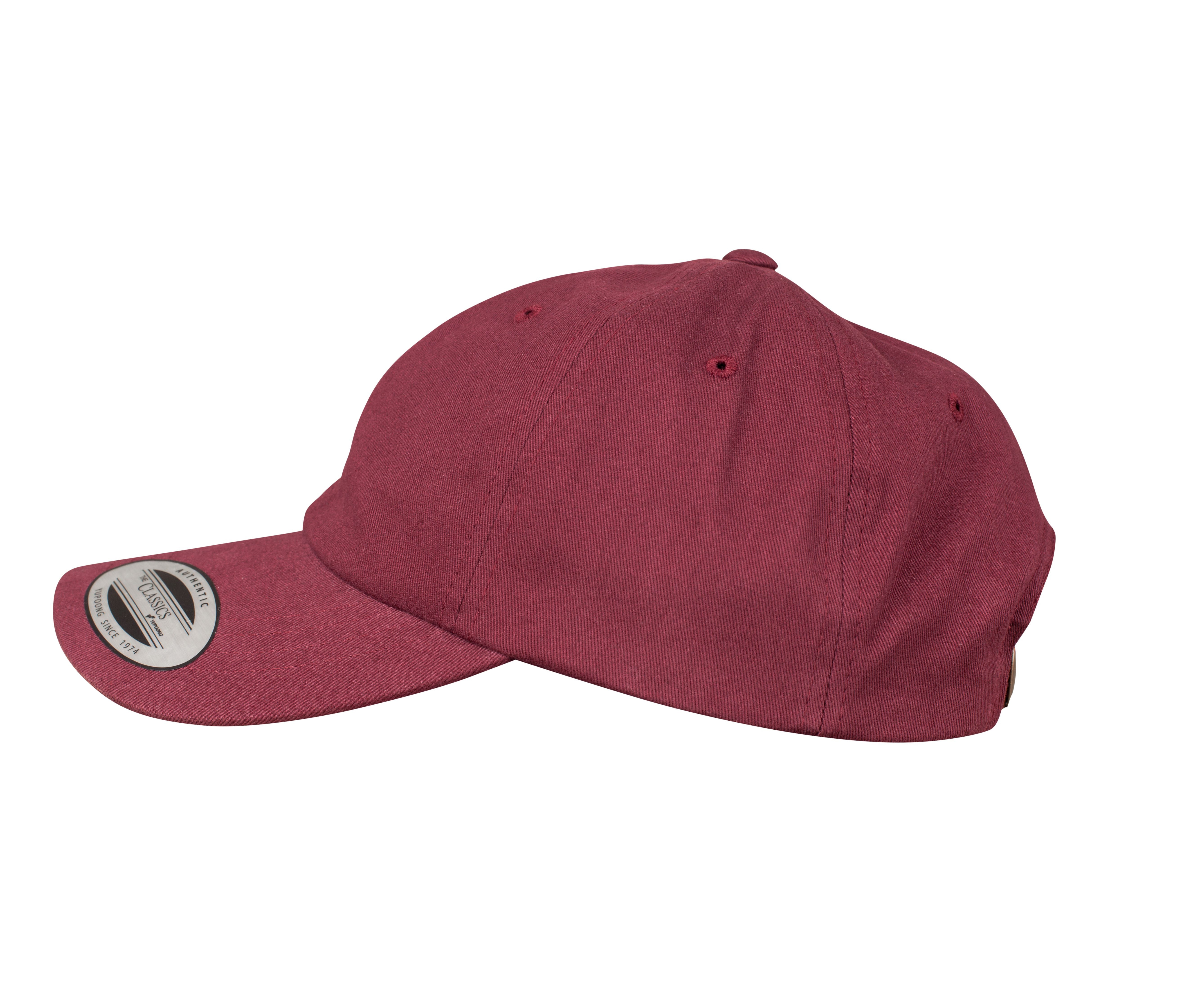 Casquette Toucher Peau de Pêche - Maroon