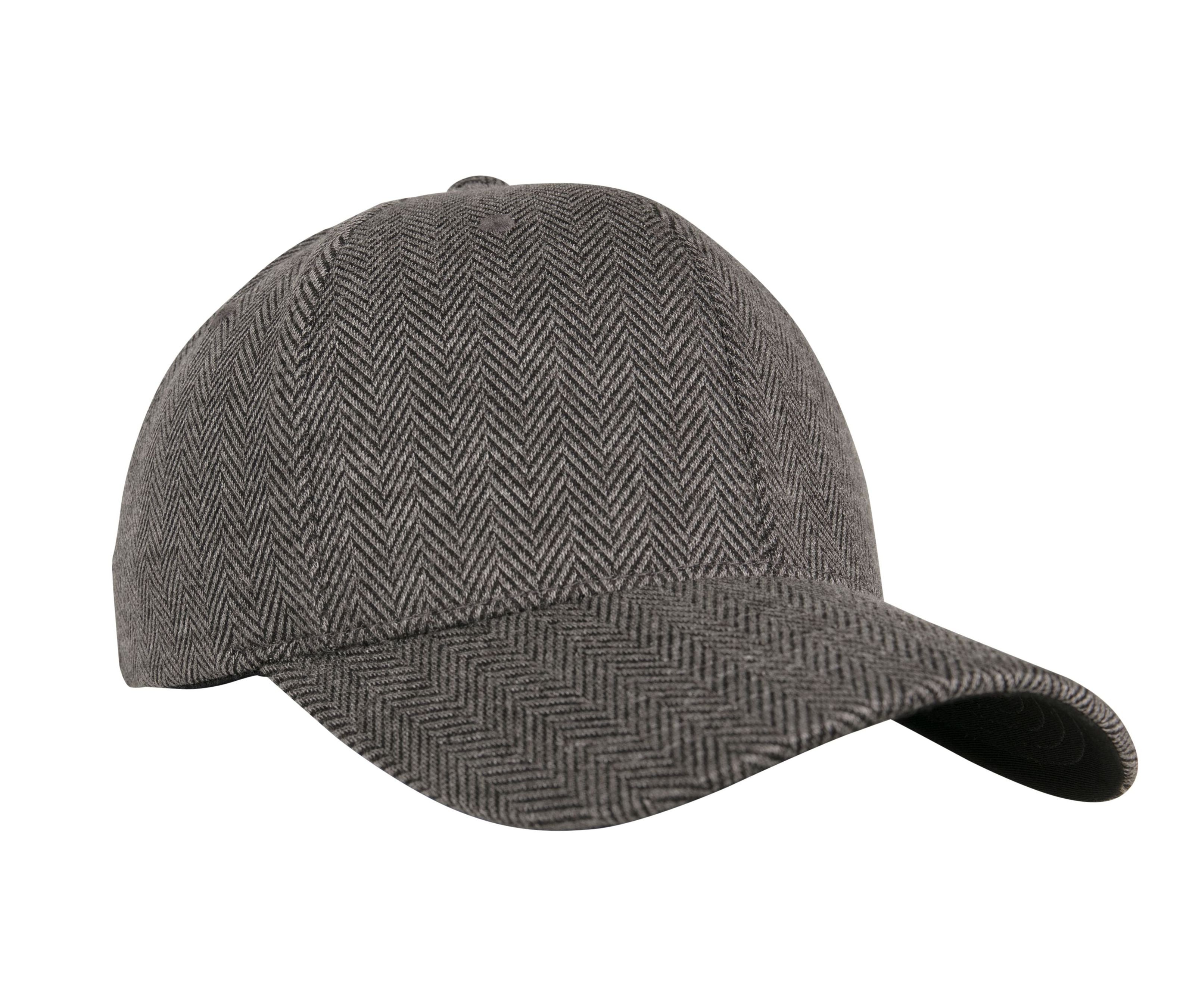 Casquette Motif Chevrons - Black/heather Grey