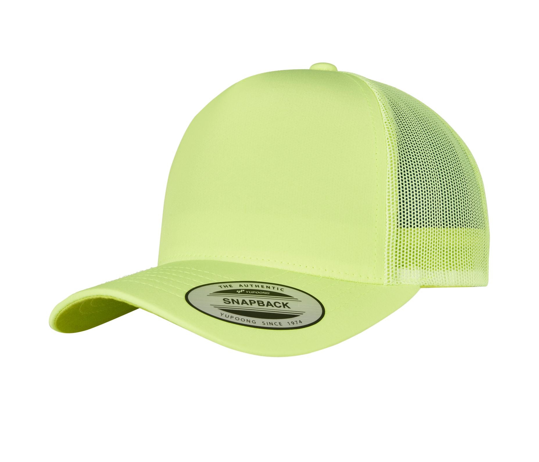 Casquette Style Trucker Fluo - Neon Yellow