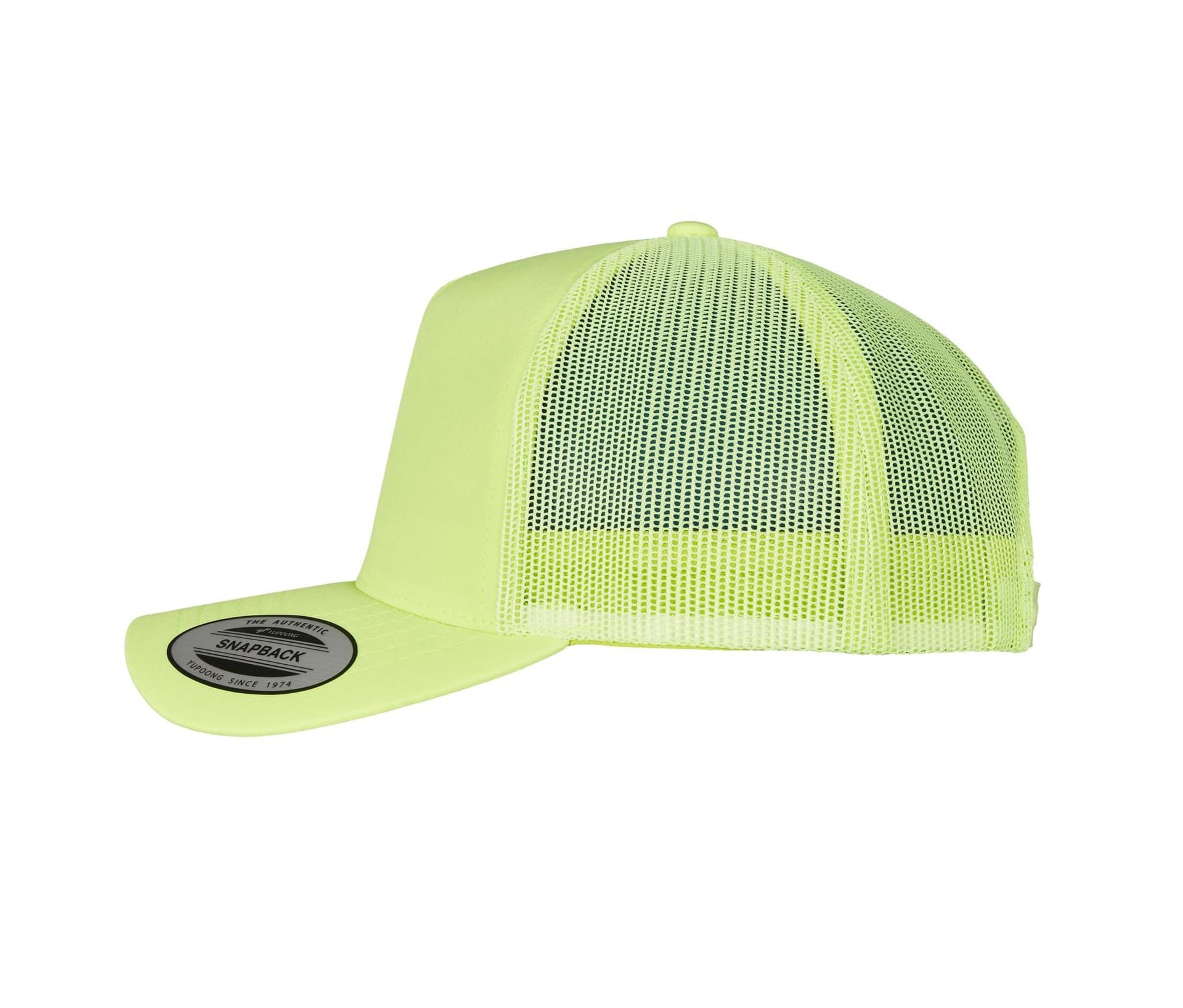 Casquette Style Trucker Fluo - Neon Yellow