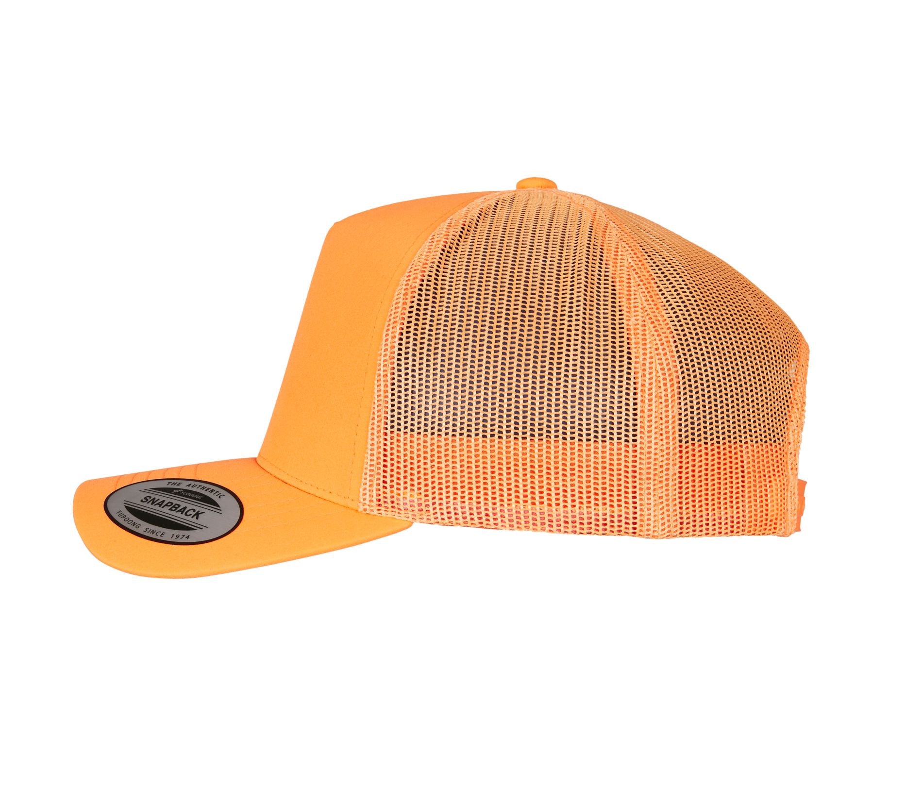 Casquette Style Trucker Fluo - Neon Orange