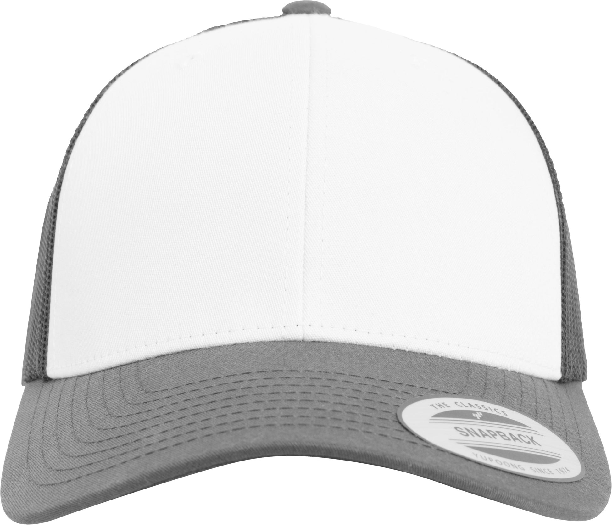 Casquette Américaine - Dark Grey / White / Dark Grey