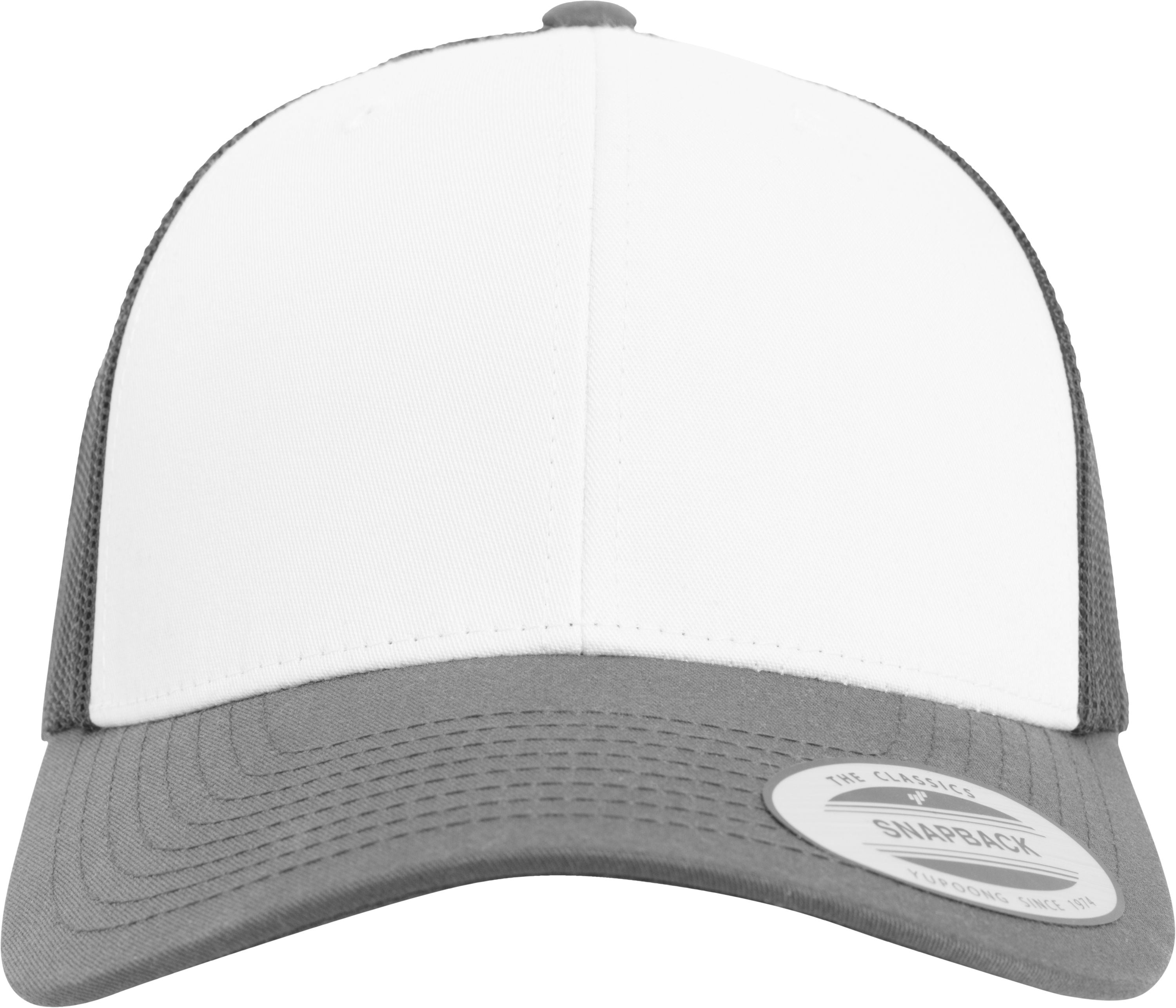 Casquette Américaine - Dark Grey / White / Dark Grey