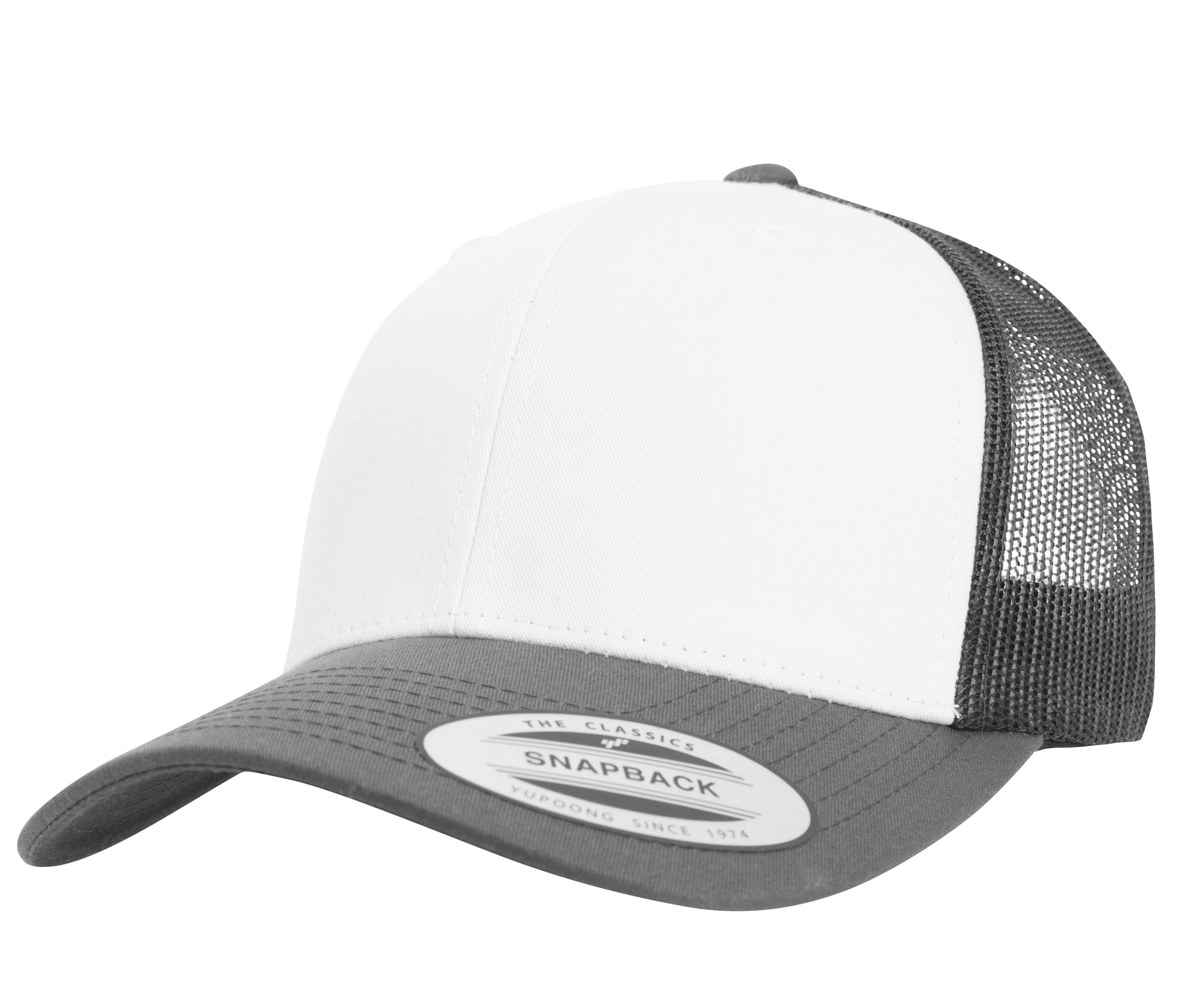 Casquette Américaine - Dark Grey / White / Dark Grey