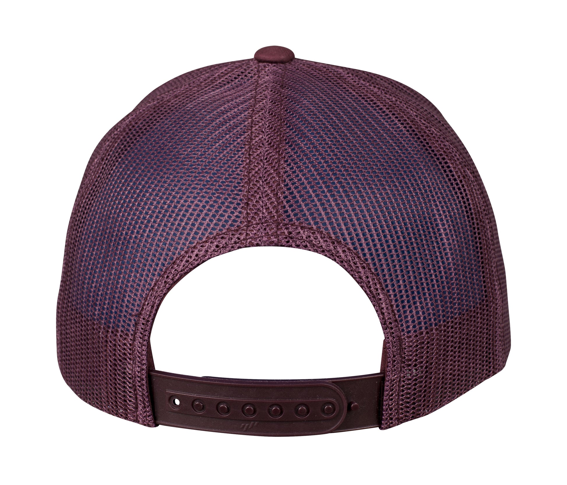 Casquette Américaine - Maroon / White / Maroon