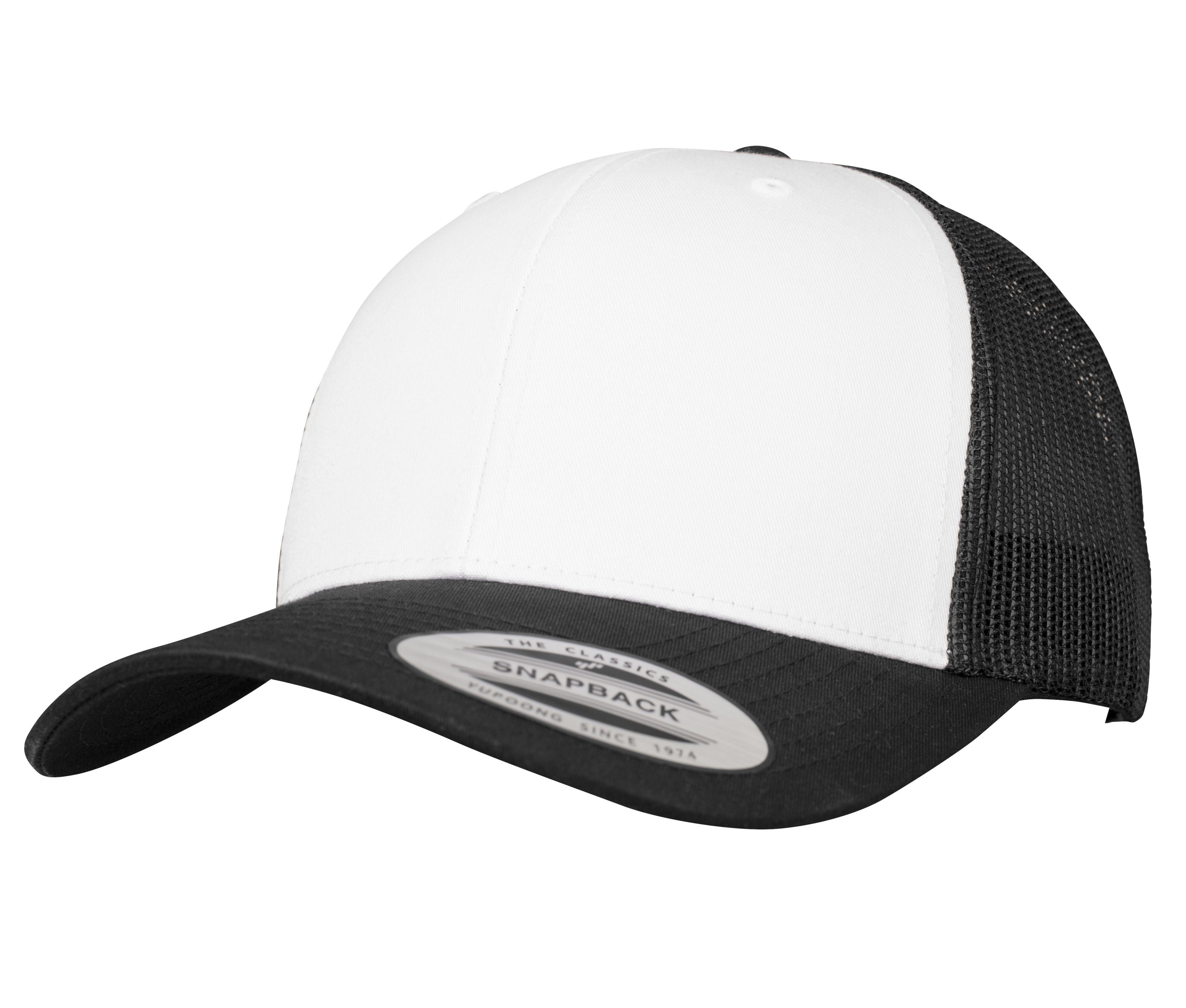Casquette Américaine - Black / White / Black