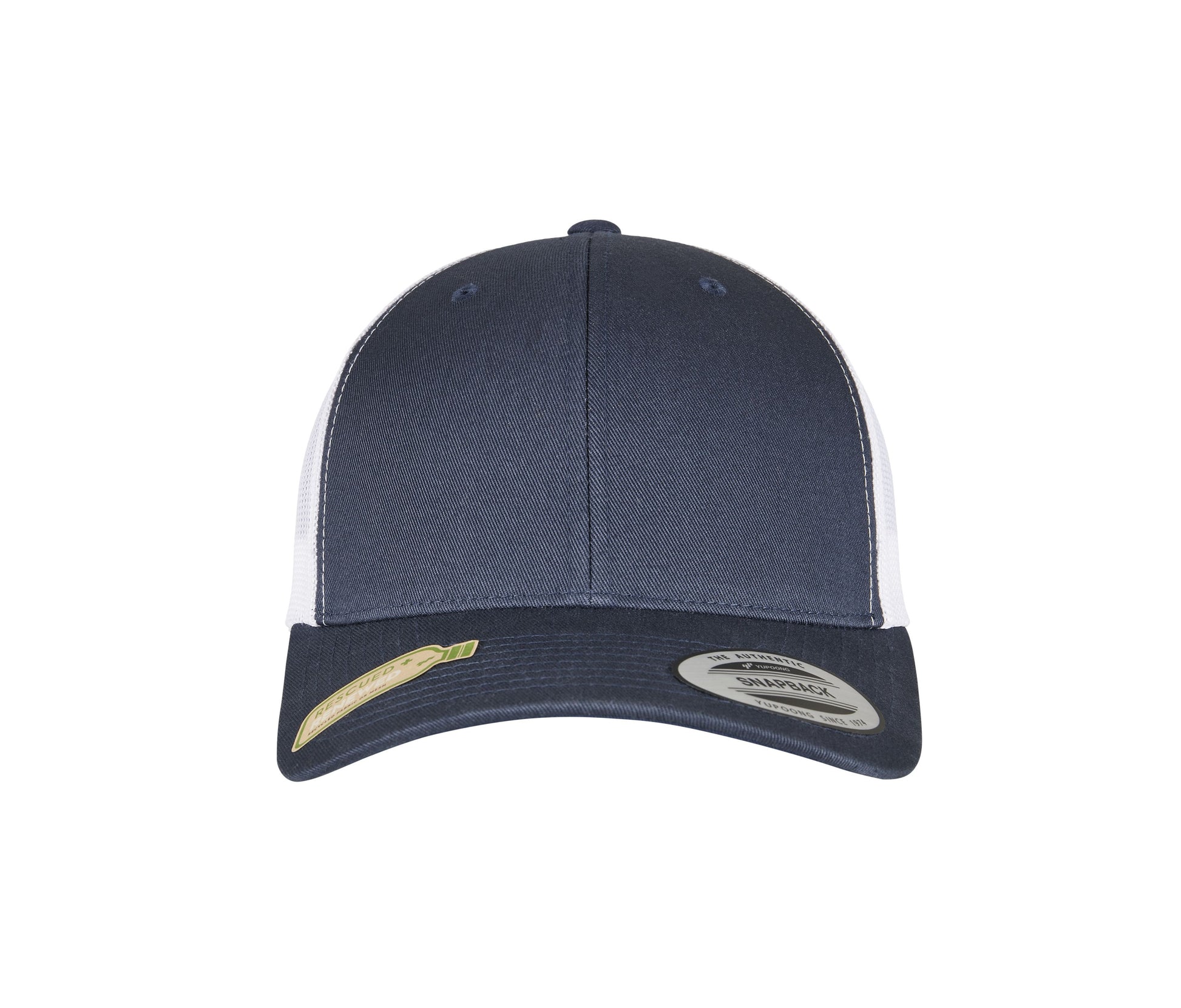 Casquette Style Trucker Avec Filet en Polyester Recyclé - Navy / White