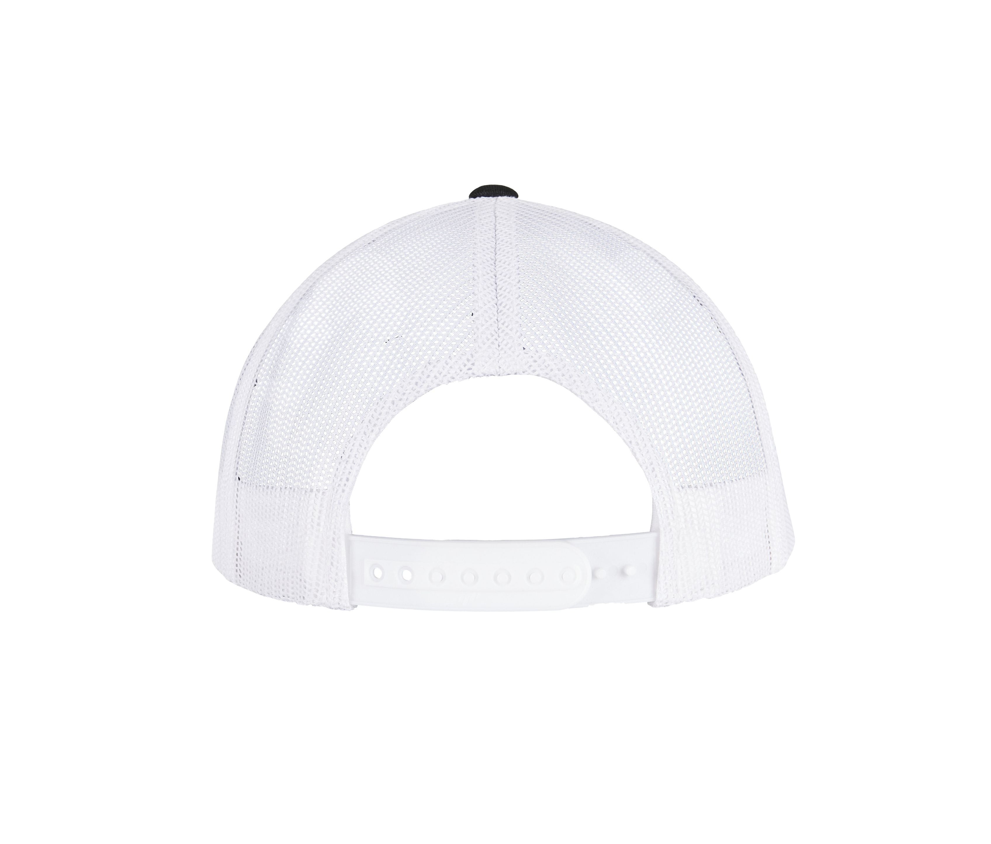 Casquette Style Trucker Avec Filet en Polyester Recyclé - Black / White