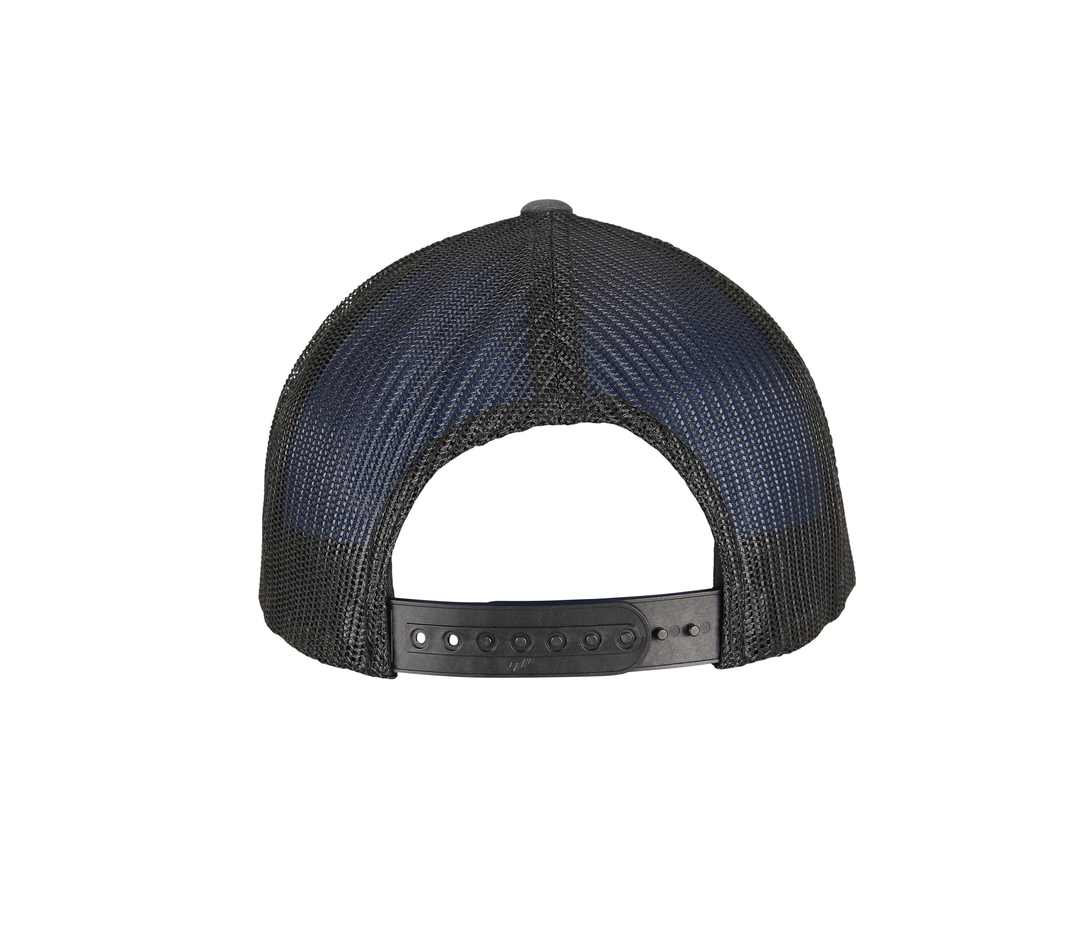Casquette Style Trucker Avec Filet en Polyester Recyclé - Charcoal / Black