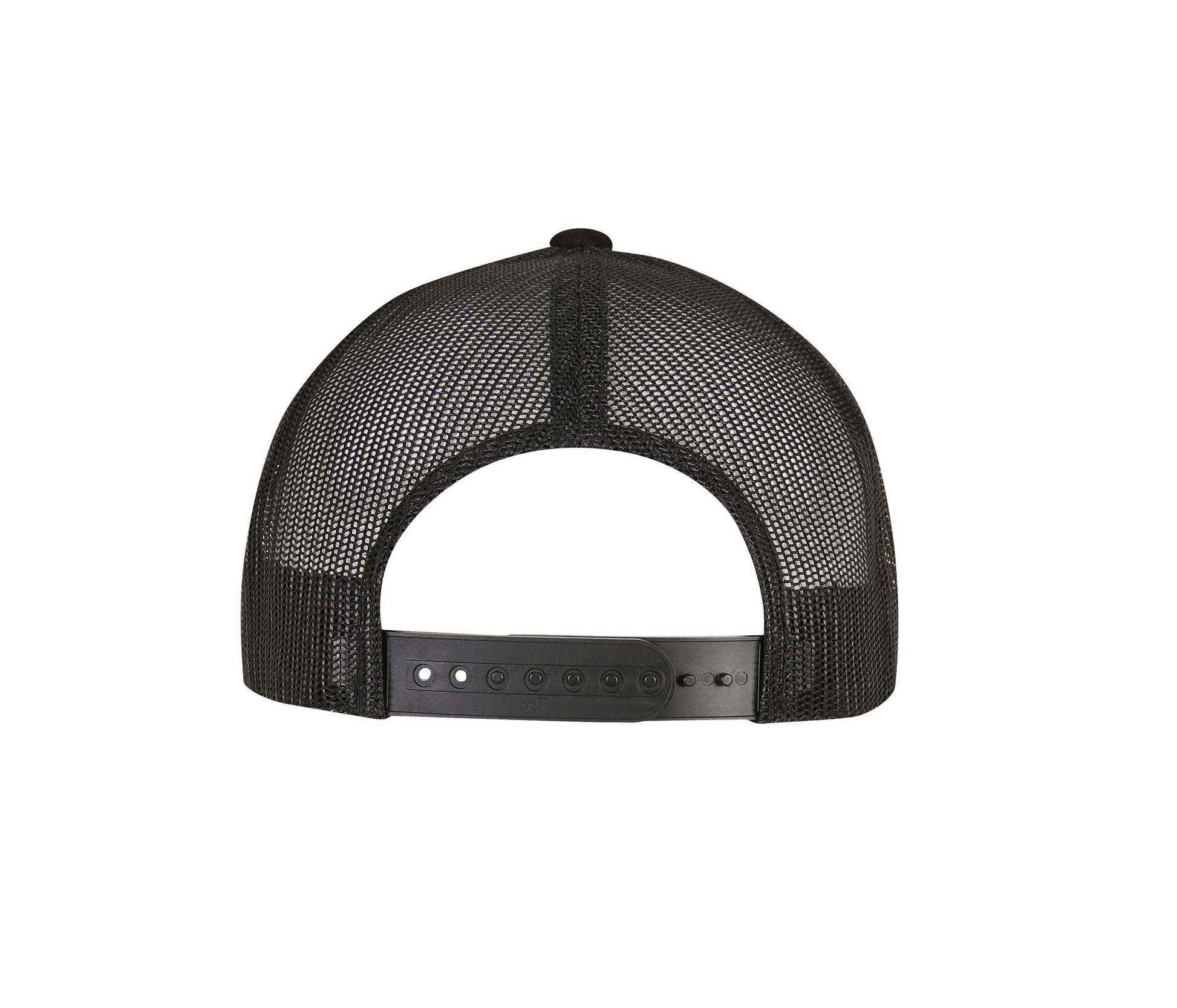 Casquette Style Trucker Aspect Daim - Black