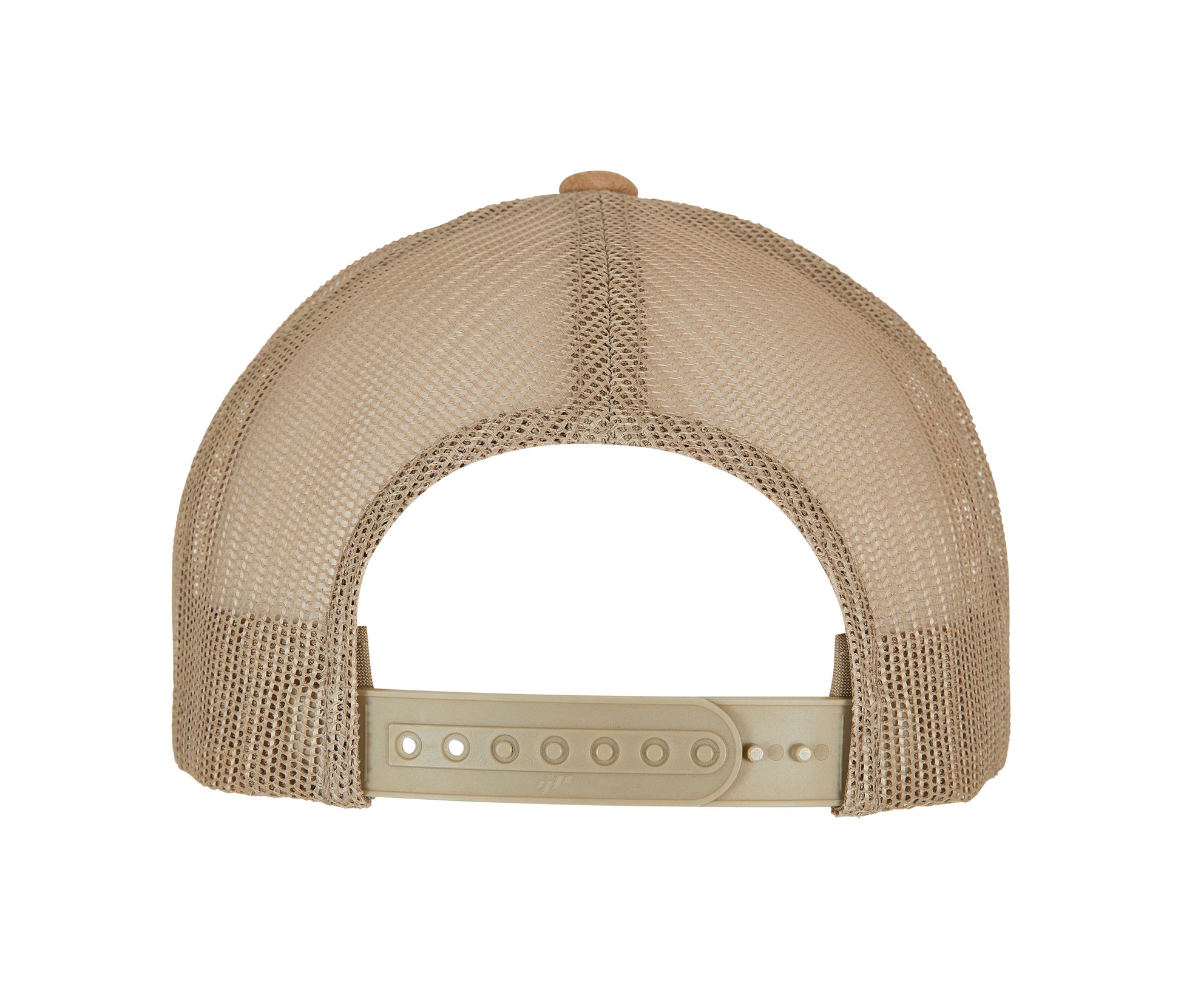 Casquette Style Trucker Aspect Daim - Khaki