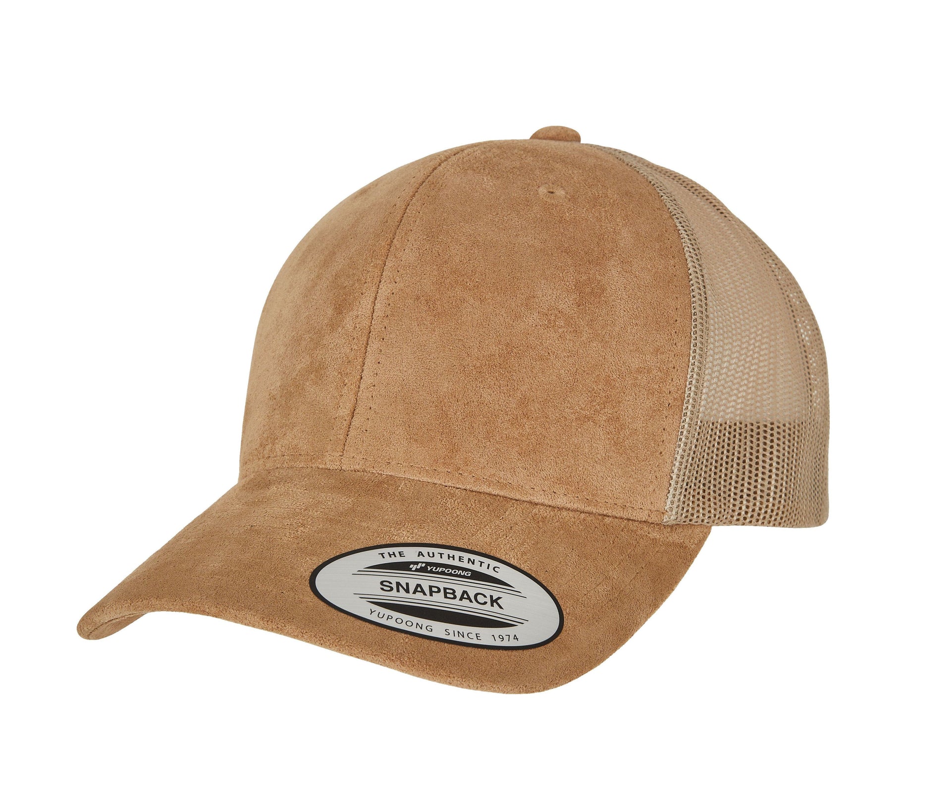 Casquette style trucker aspect daim