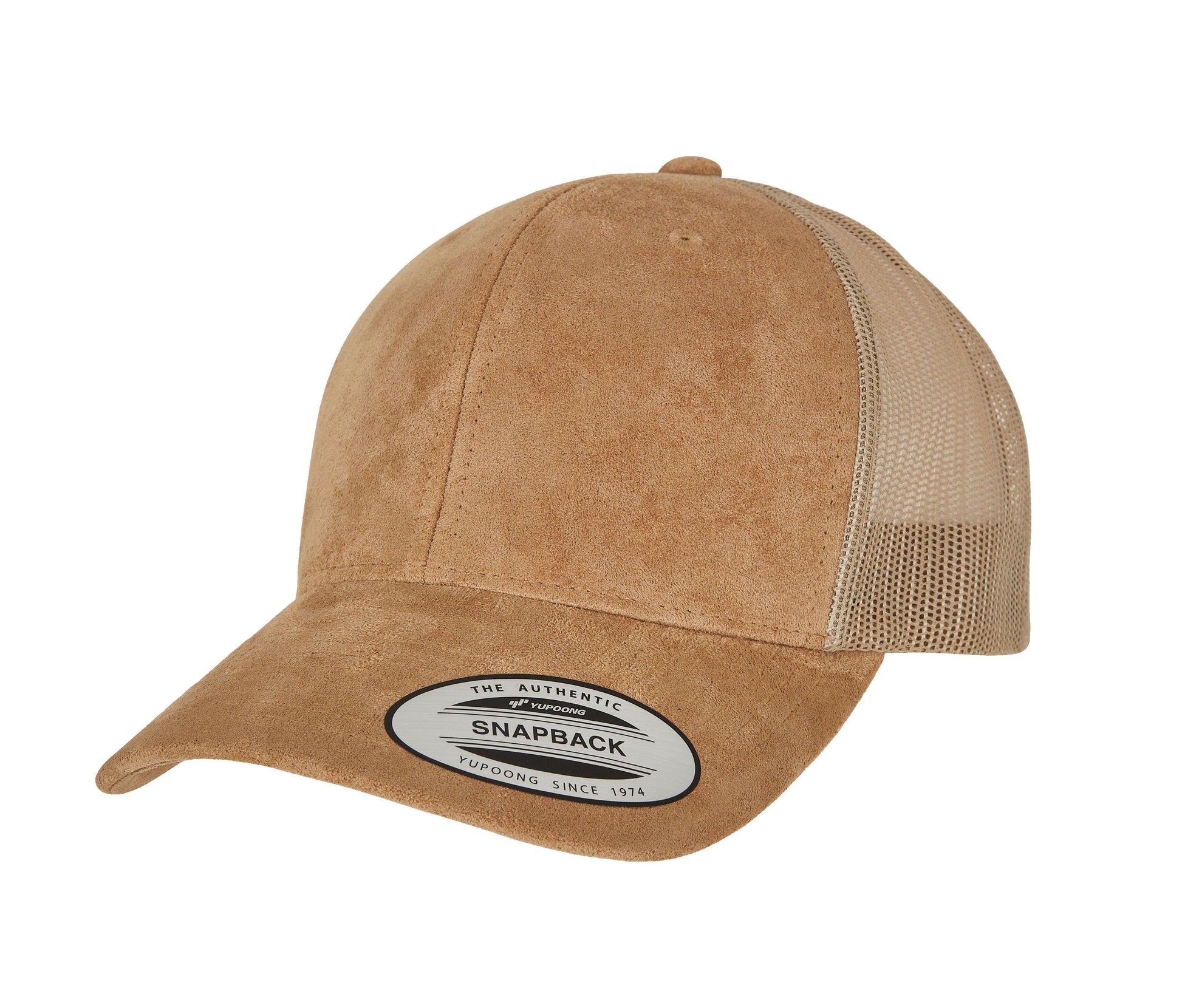 Casquette style trucker aspect daim
