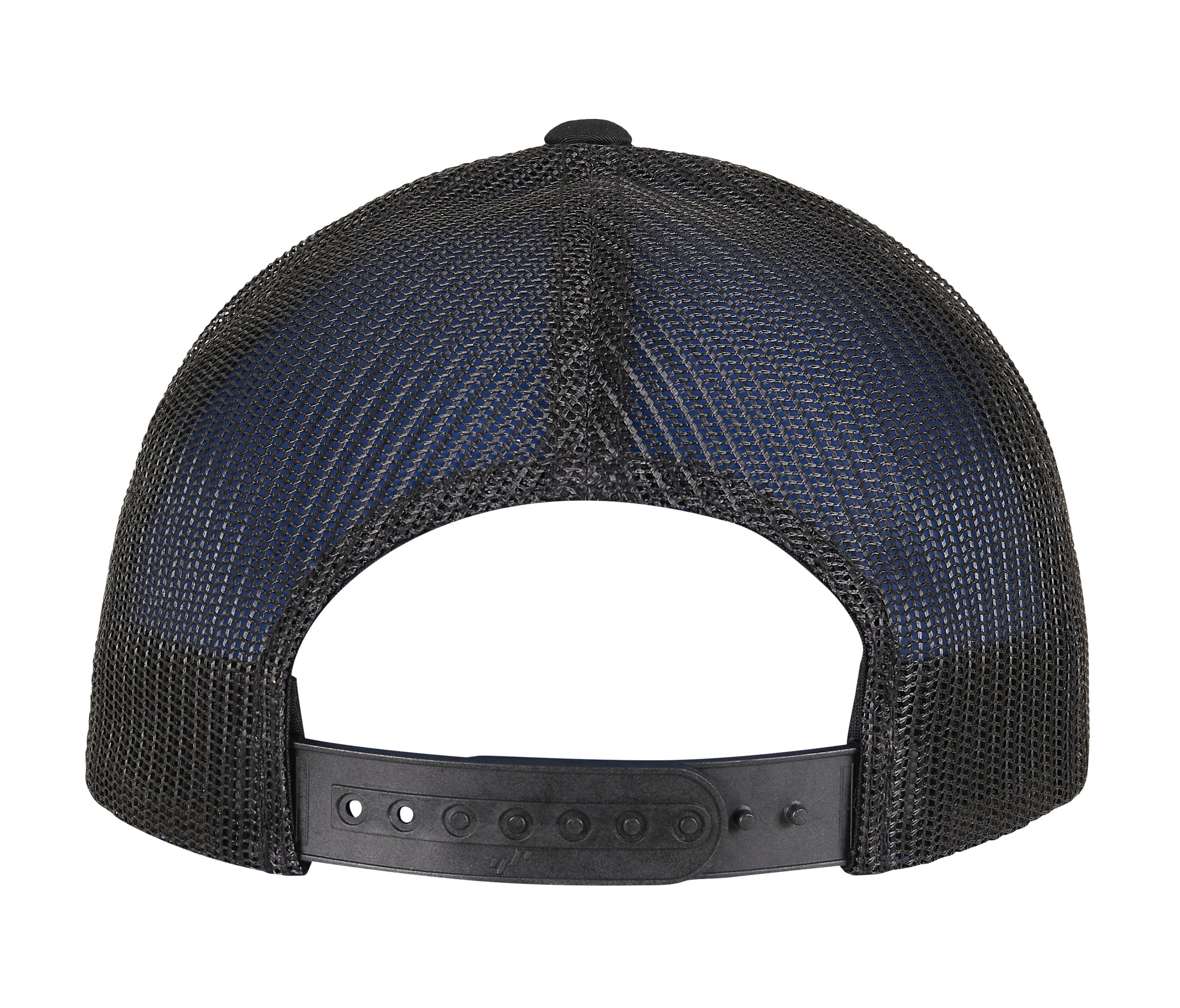 Casquette Style Trucker en Polyester Recyclé - Black