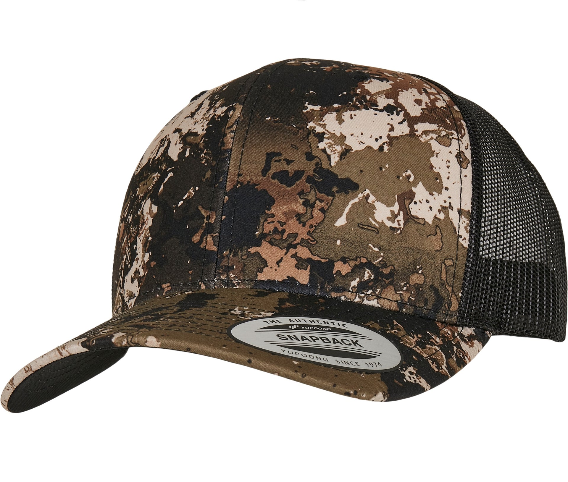 Casquette Trucker Motif Cendré - Wideland