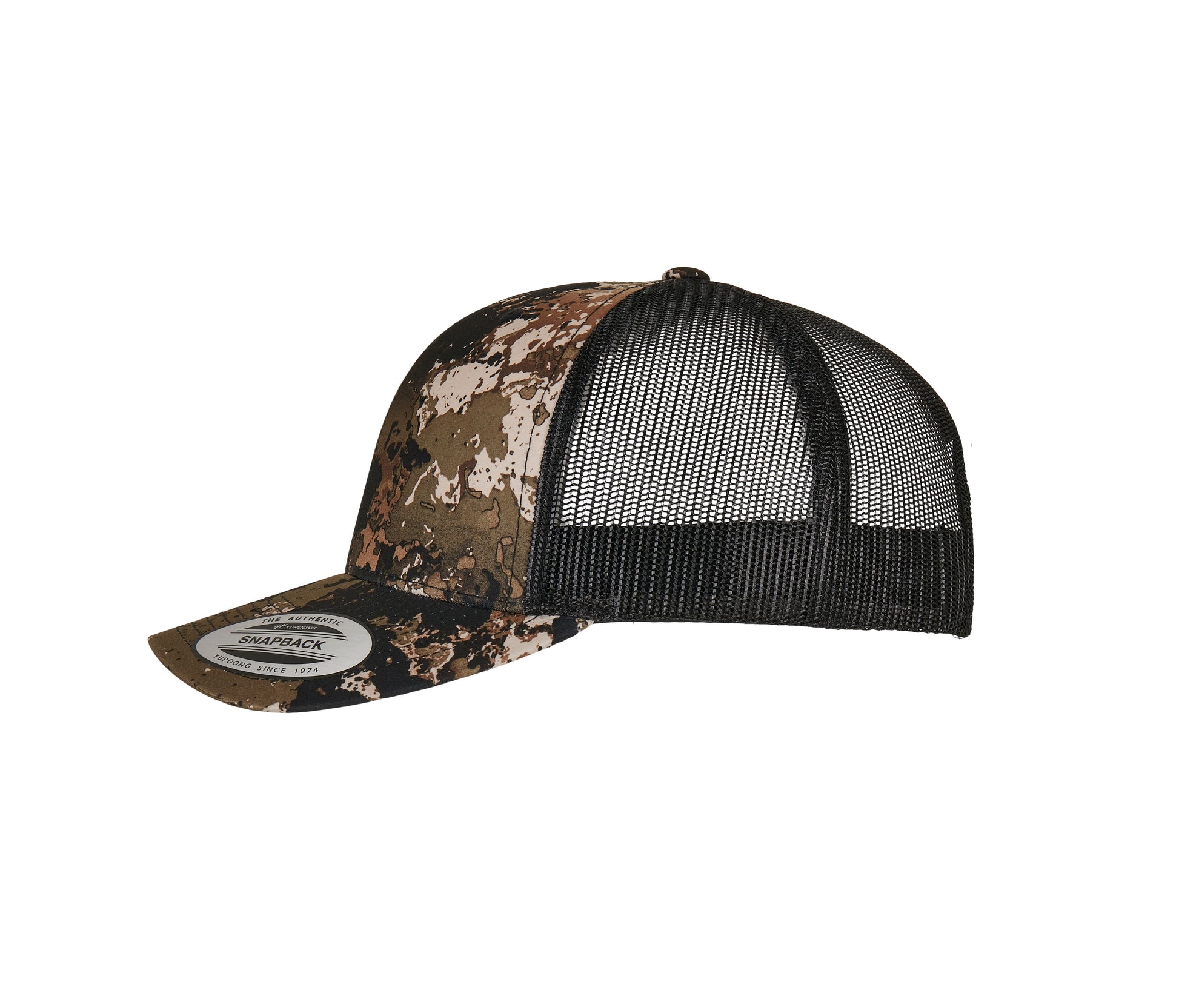 Casquette Trucker Motif Cendré - Wideland