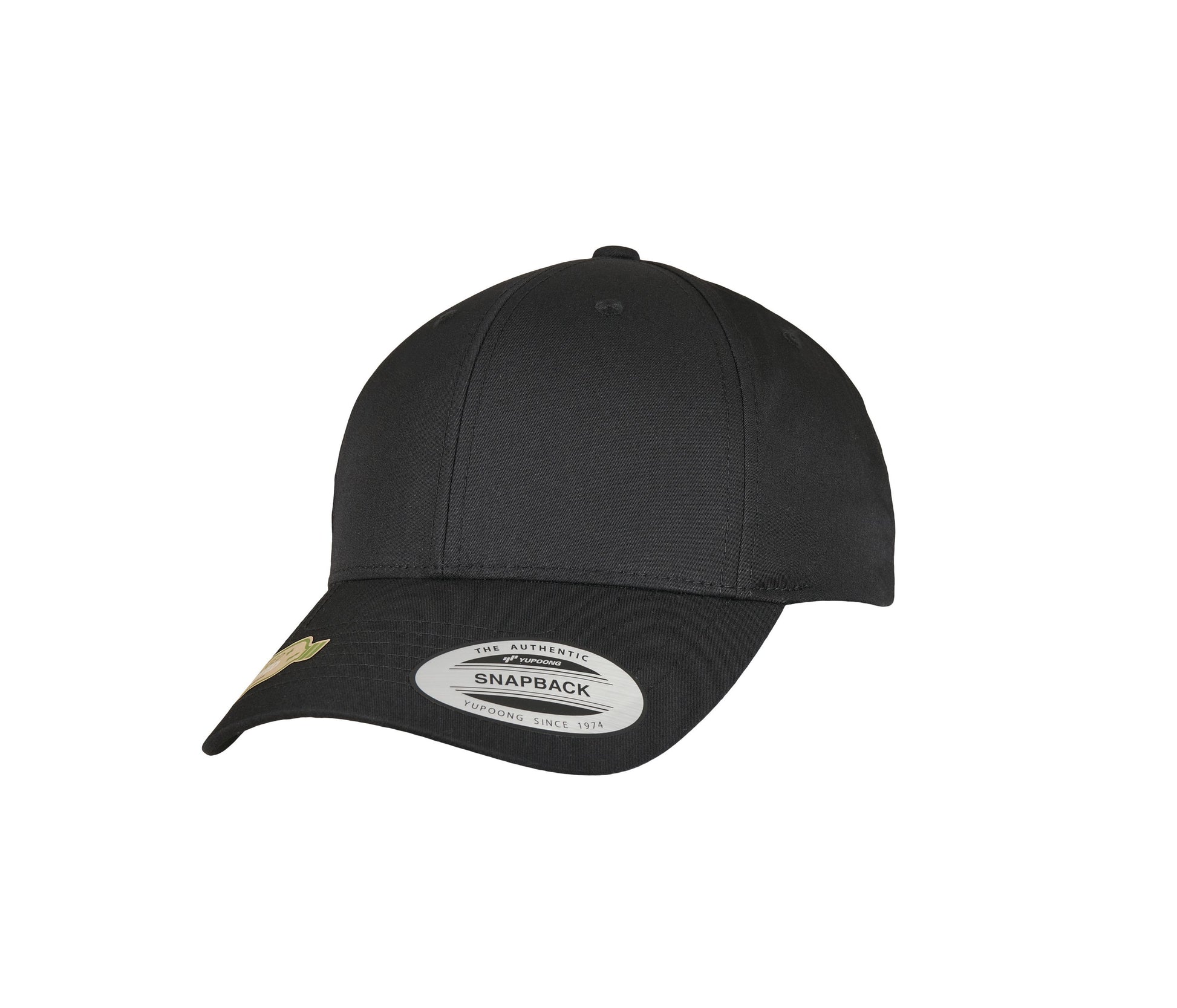 Casquette Snapback en Polyester Recyclé - Black