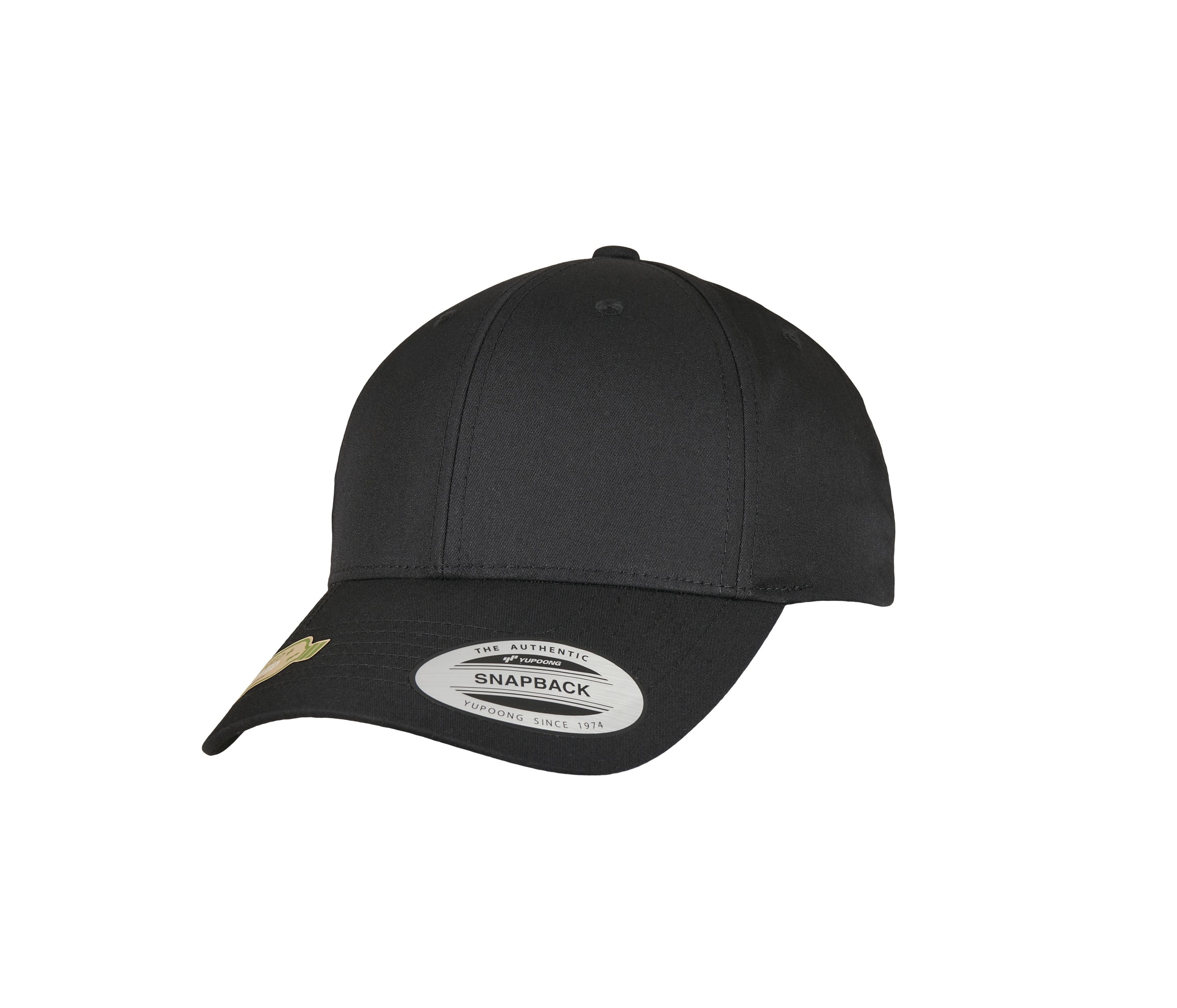Casquette Snapback en Polyester Recyclé - Black