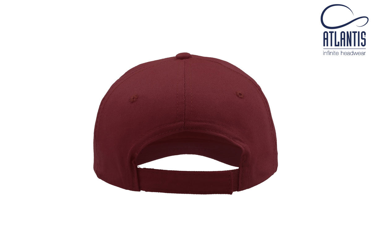 Casquette Start Five 5 Pans - Burgundy