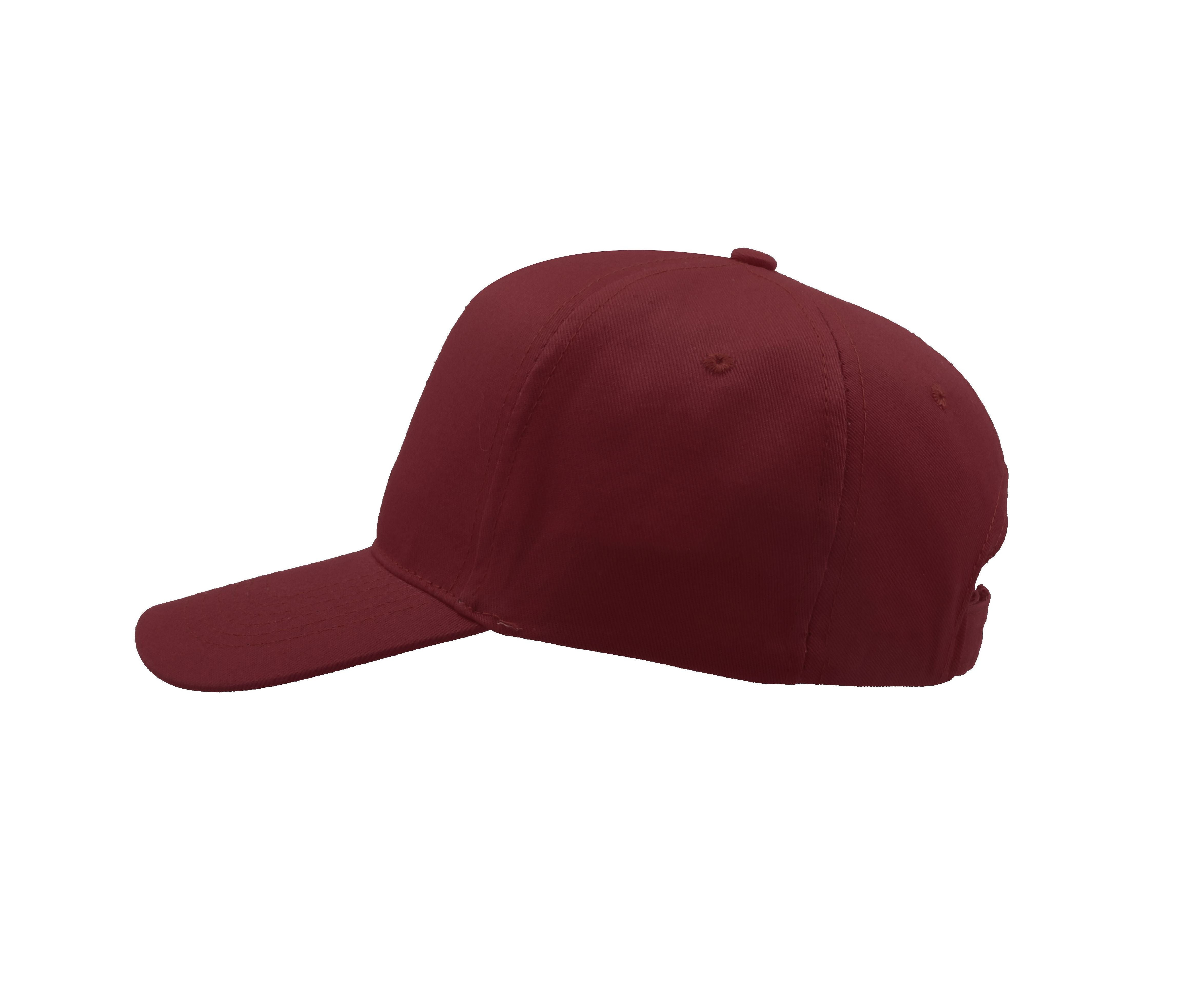 Casquette Start Five 5 Pans - Burgundy
