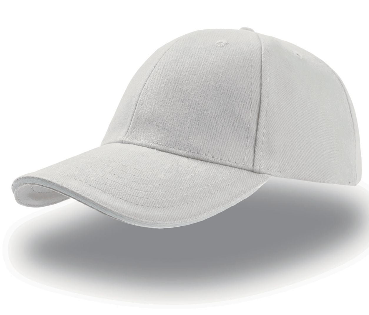 Casquette 6 Pans Sandwich - White/white