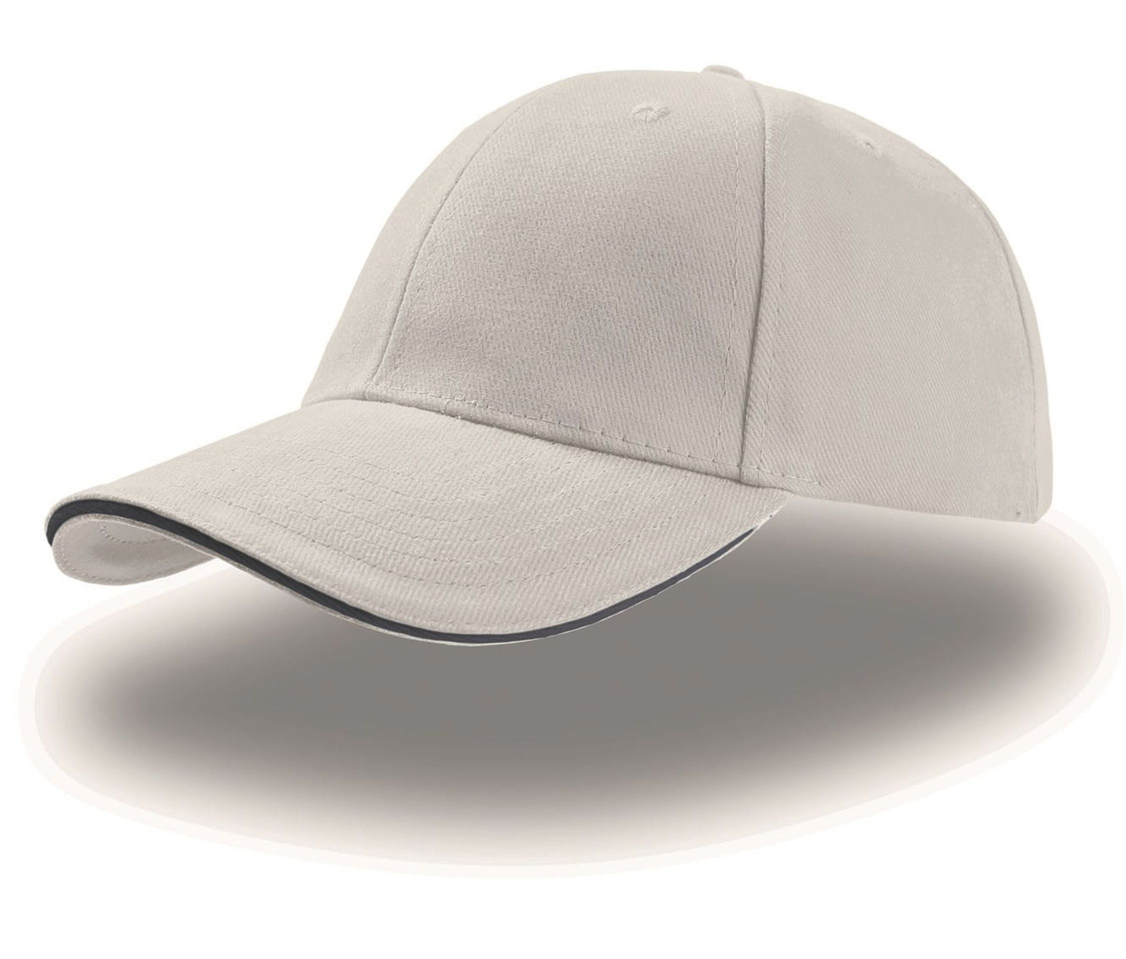 Casquette 6 Pans Sandwich - White/navy