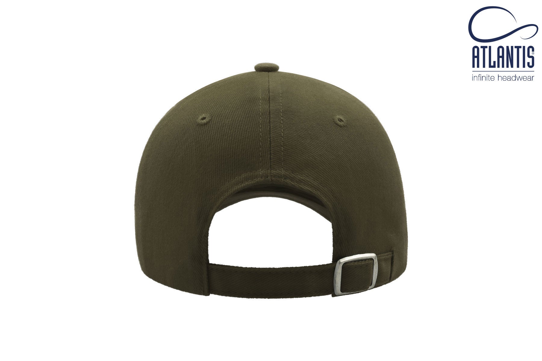 Casquette 6 Pans Sandwich - Olive/natural