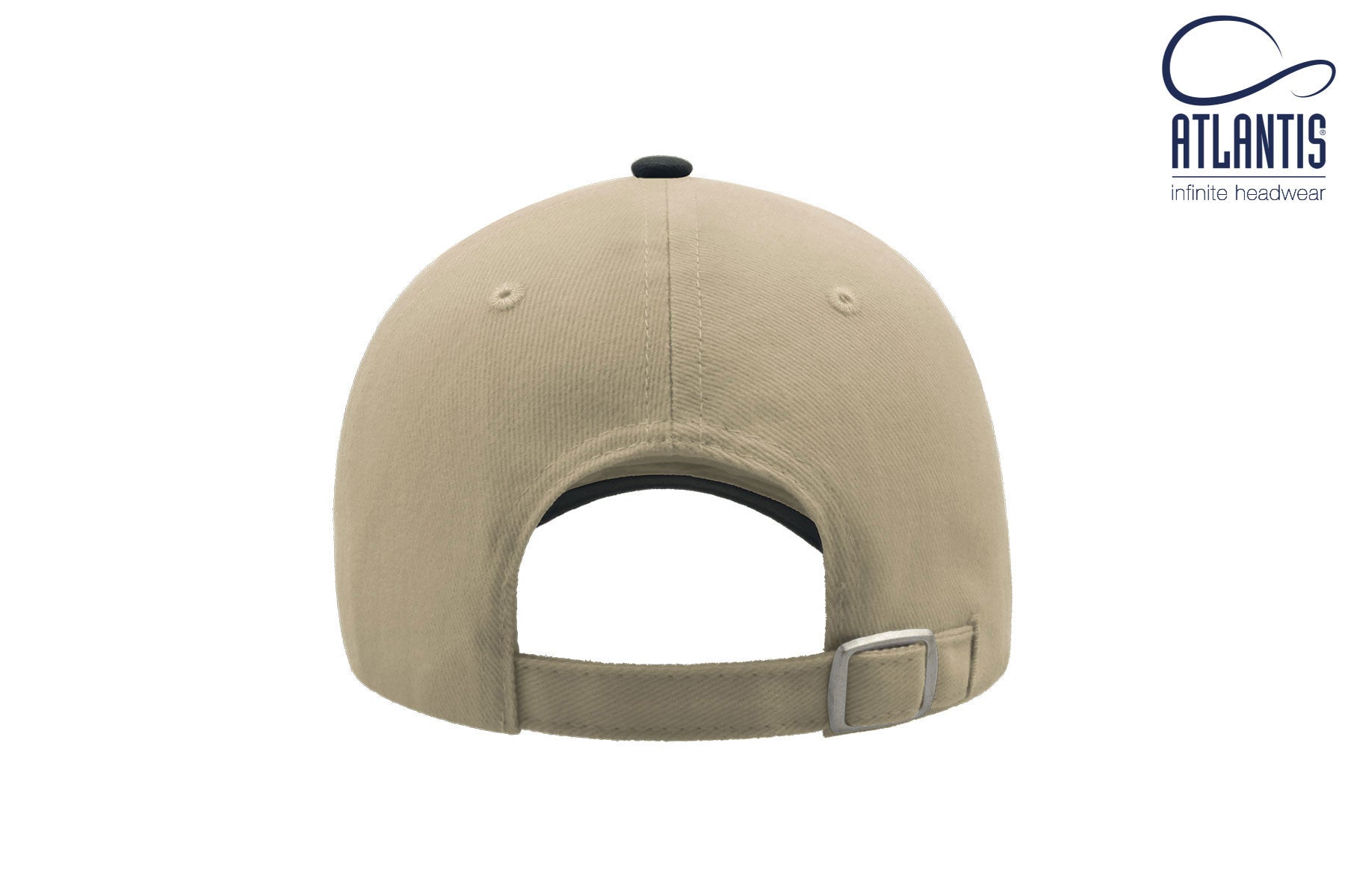 Casquette 6 Pans Sandwich - Natural /navy