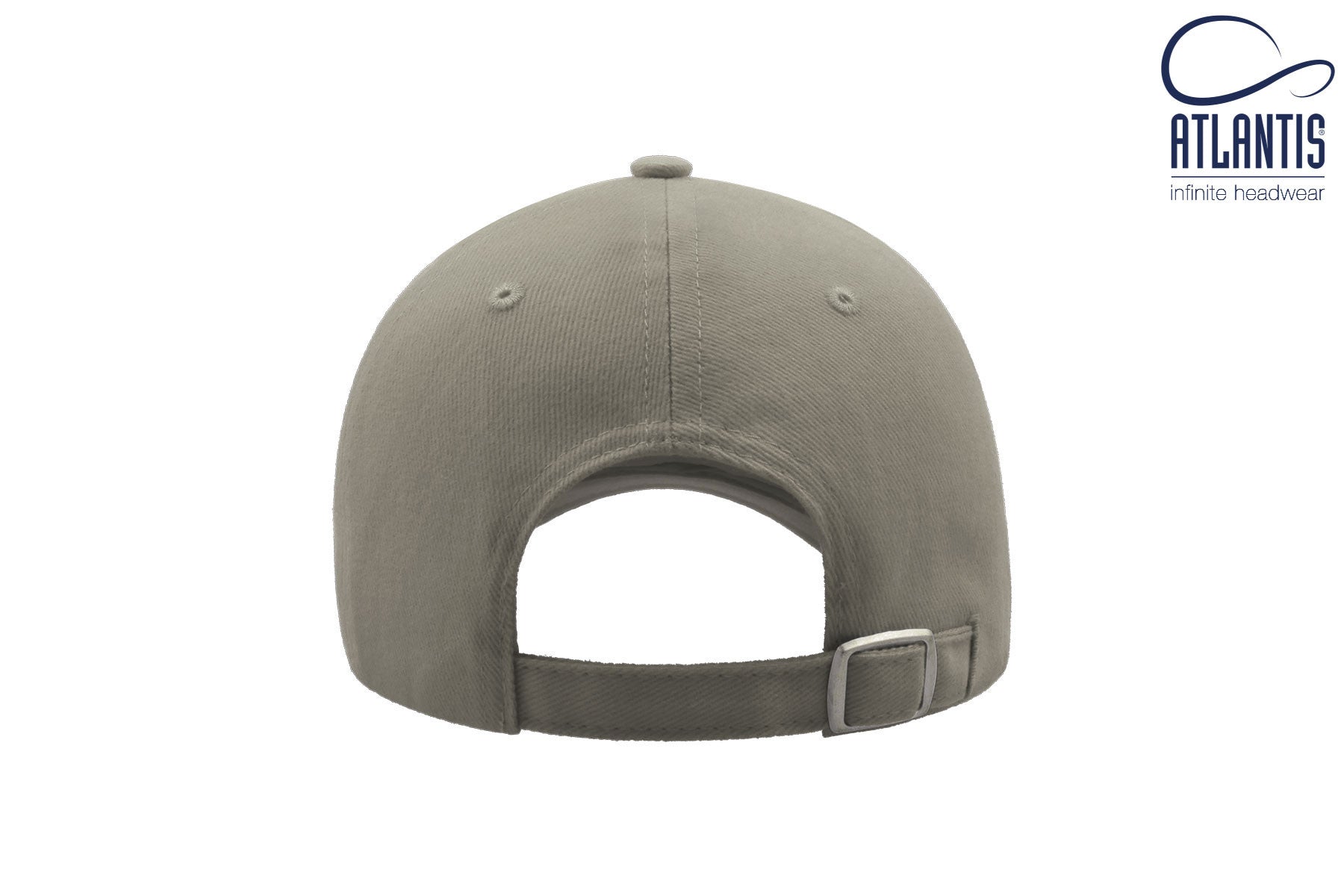Casquette 6 Pans Sandwich - Light Grey/white