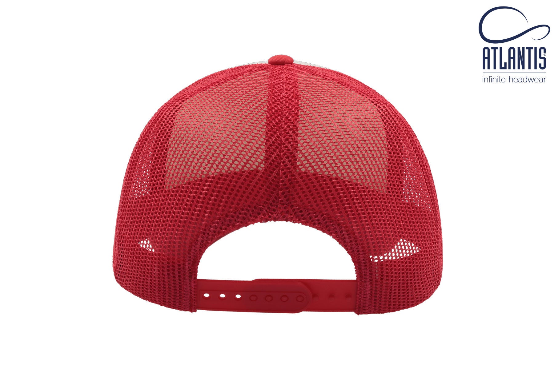 Casquette Style Rappeur - Red/white