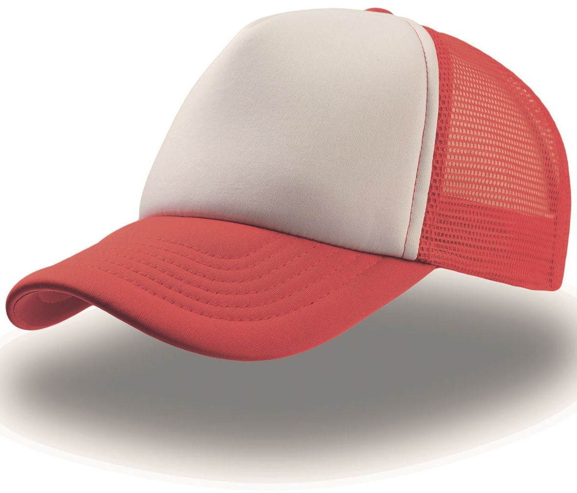 Casquette Style Rappeur - Red/white
