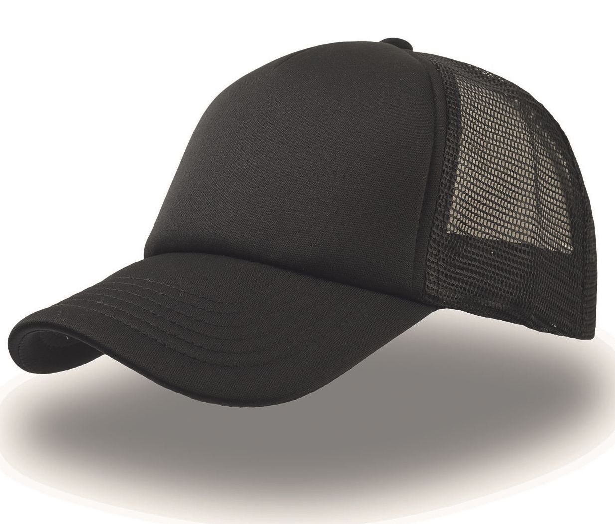 Casquette Style Rappeur - Black/black
