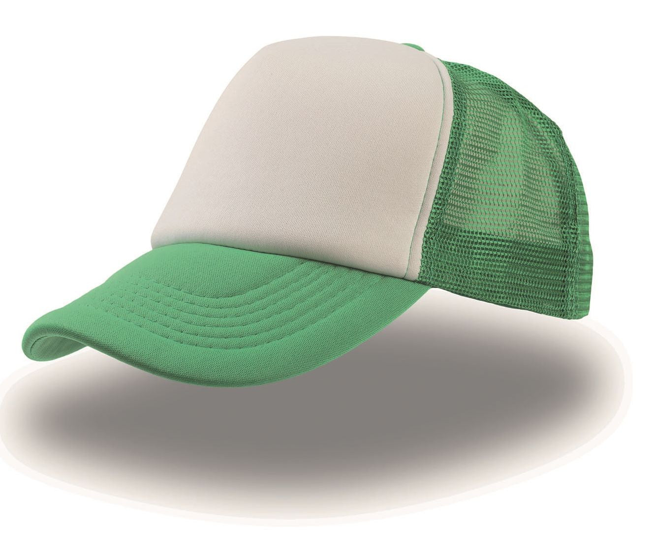 Casquette Style Rappeur - Green/white