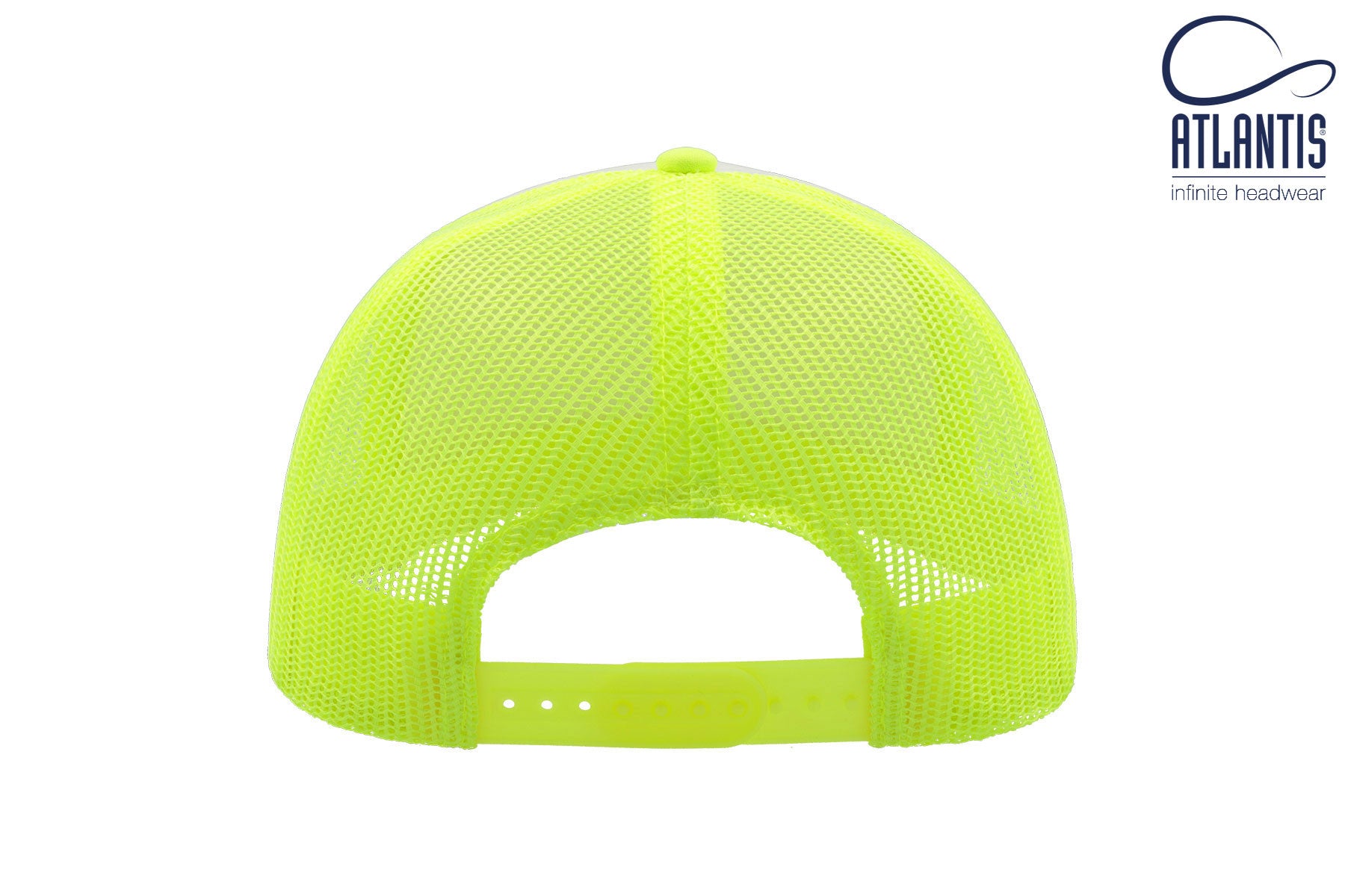 Casquette Style Rappeur - Fluo Yellow/white