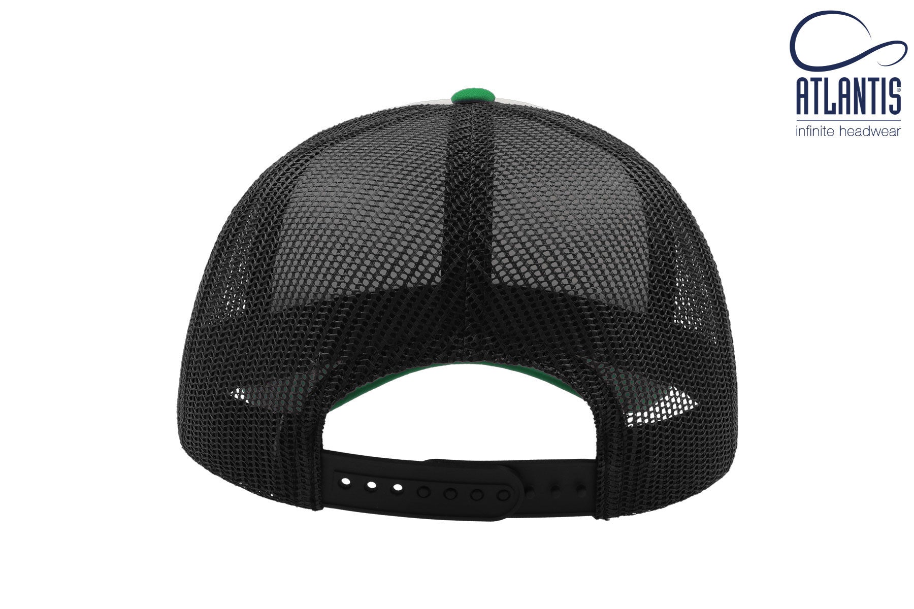Casquette Style Rappeur - White/black/green