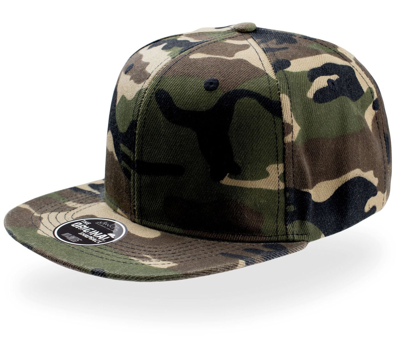 Casquette Snap Visière Plate - Camouflage