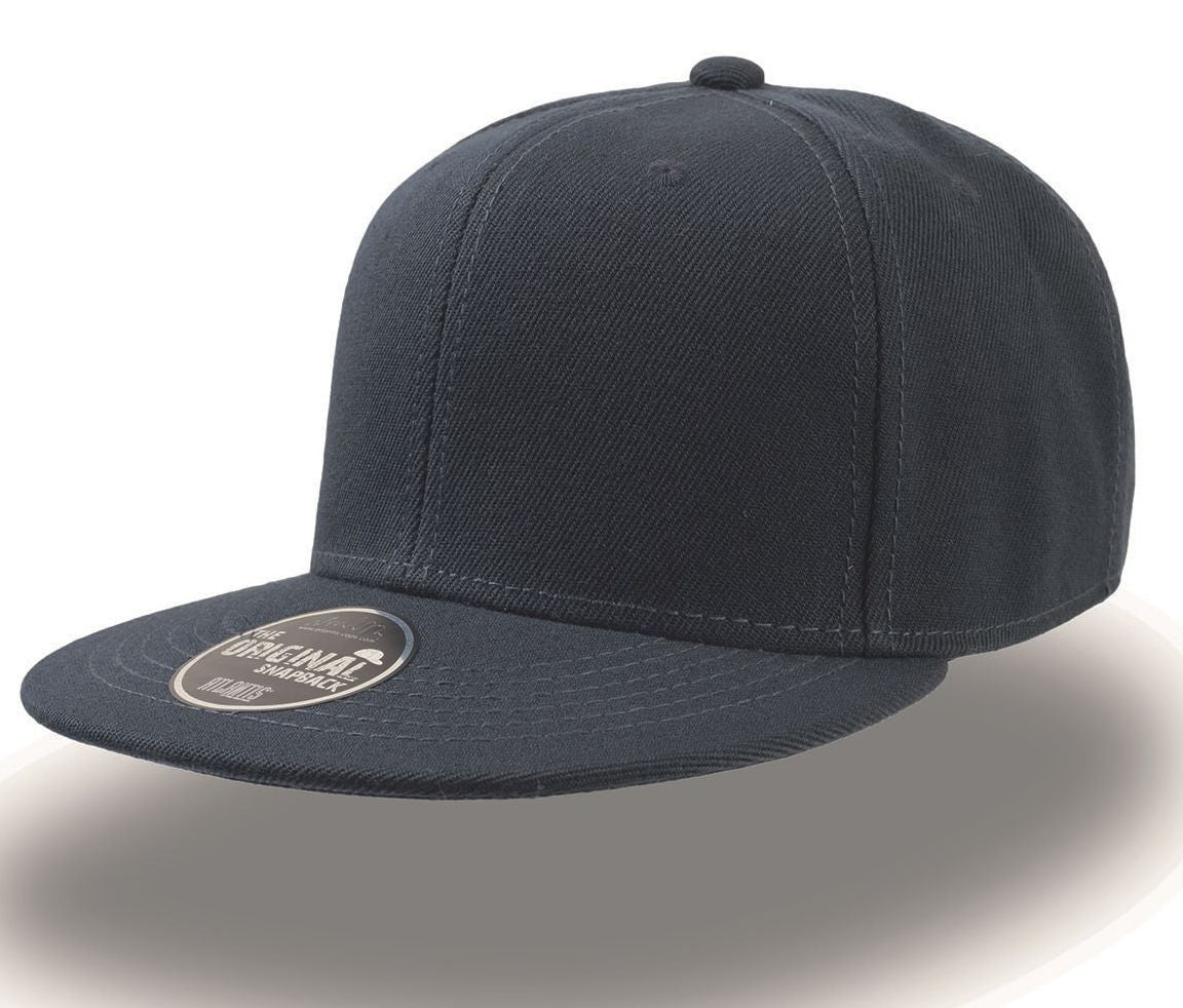 Casquette Snap Visière Plate - Navy