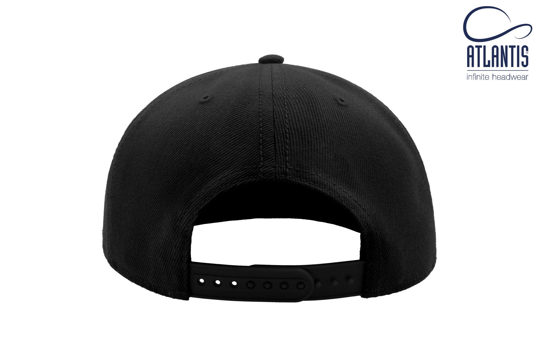 Casquette Snap Visière Plate - Black